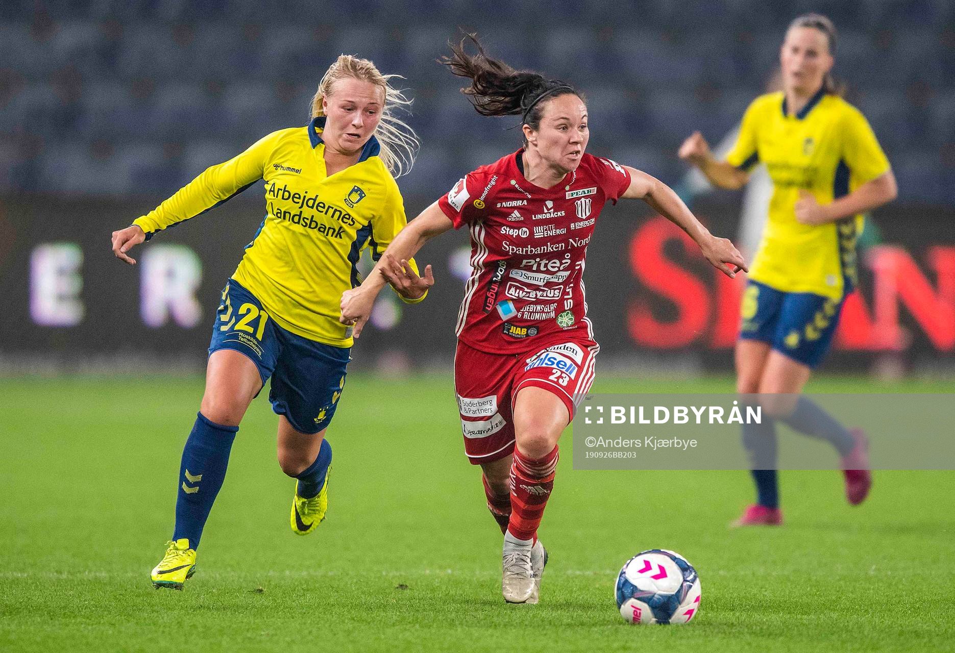 [DK=20190926: Maria Hovmark (21), Brøndby IF og June