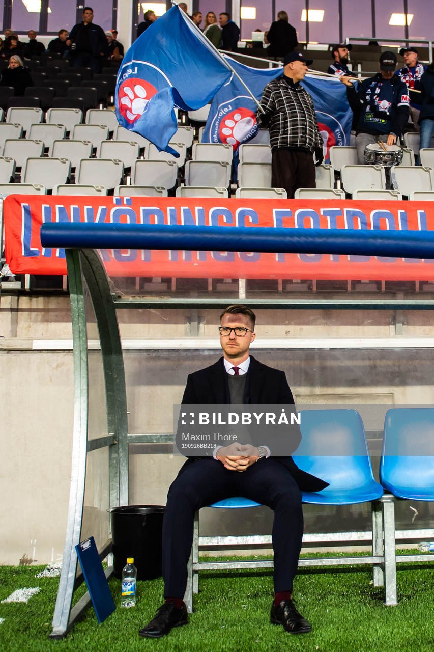 Linköpings tränare Olof Unogård