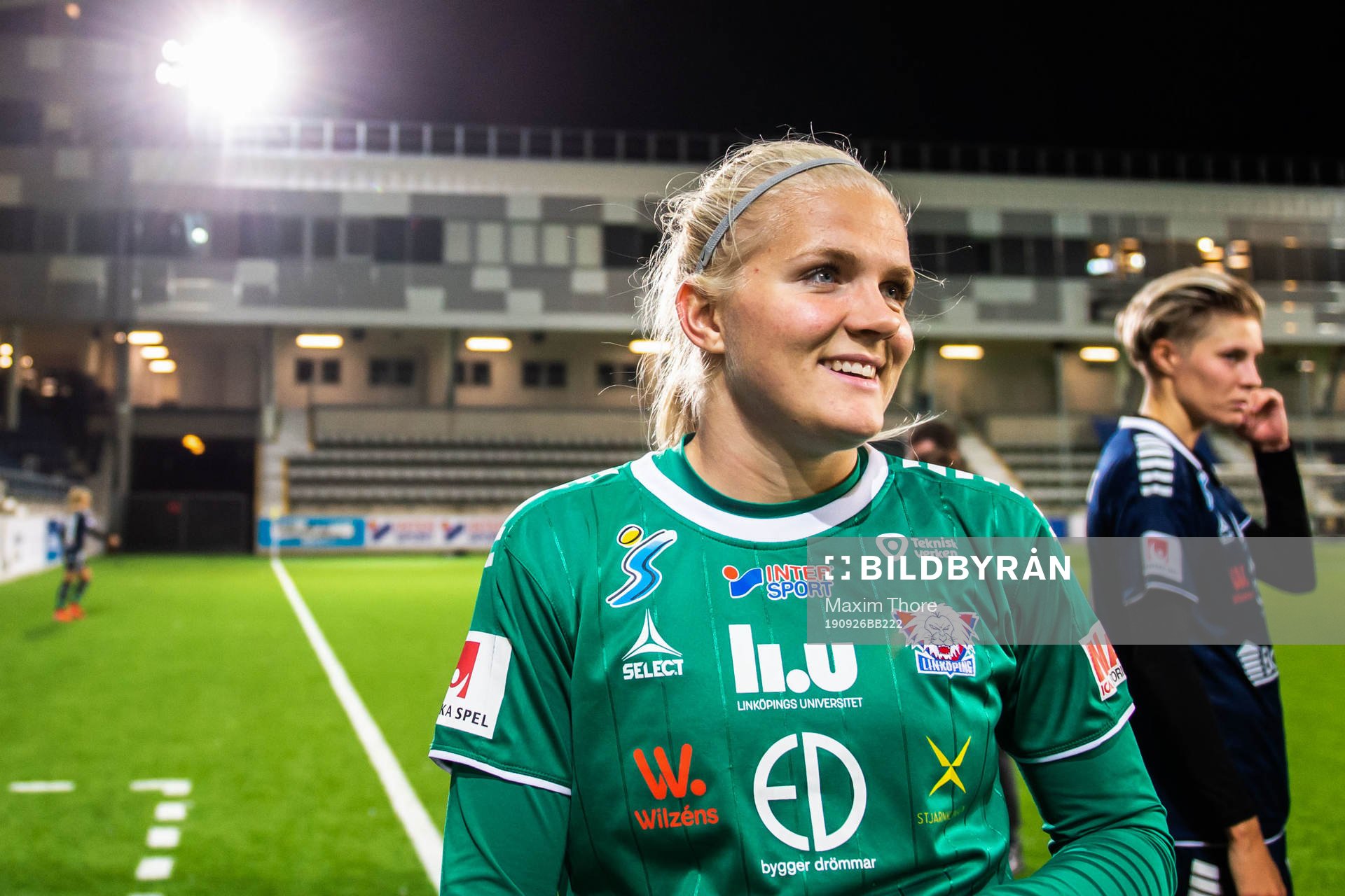 Linköpings målvakt Emma Holmgren