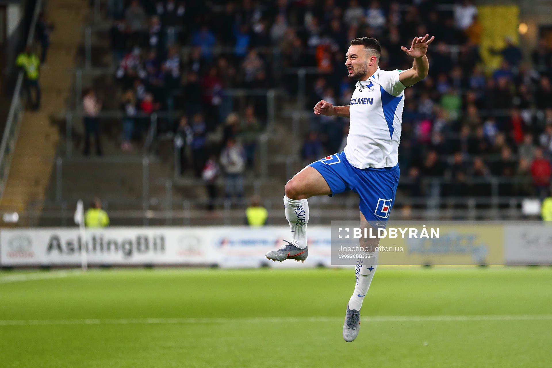 IFK Norrköpings Sead Haksabanovic jublar