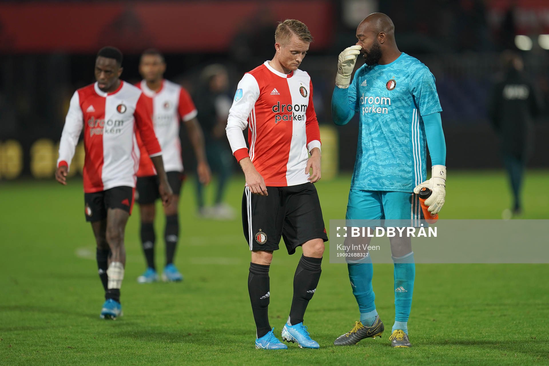 ROTTERDAM - Feyenoord - AZ , Football , Eredivisie ,