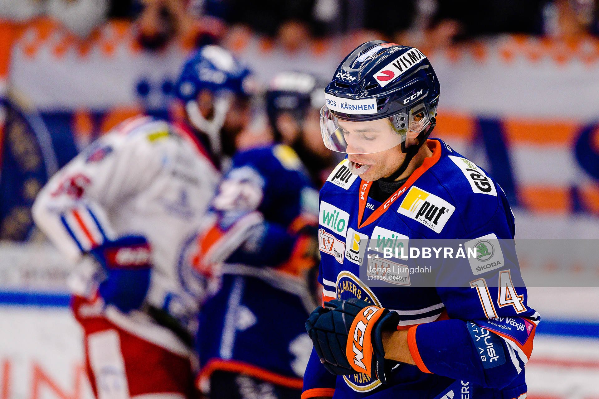 Växjös Emil Pettersson deppar