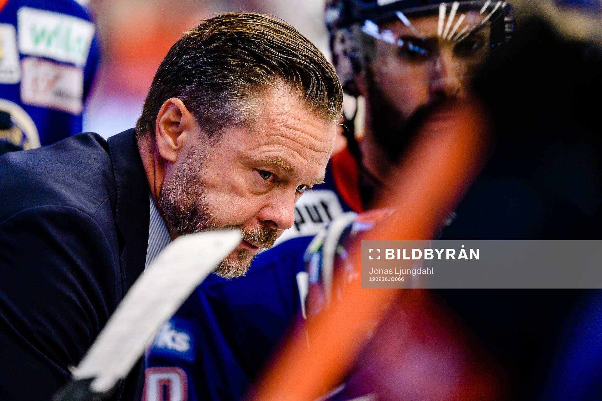 Växjös assisterande tränare Fredrik Hellgren