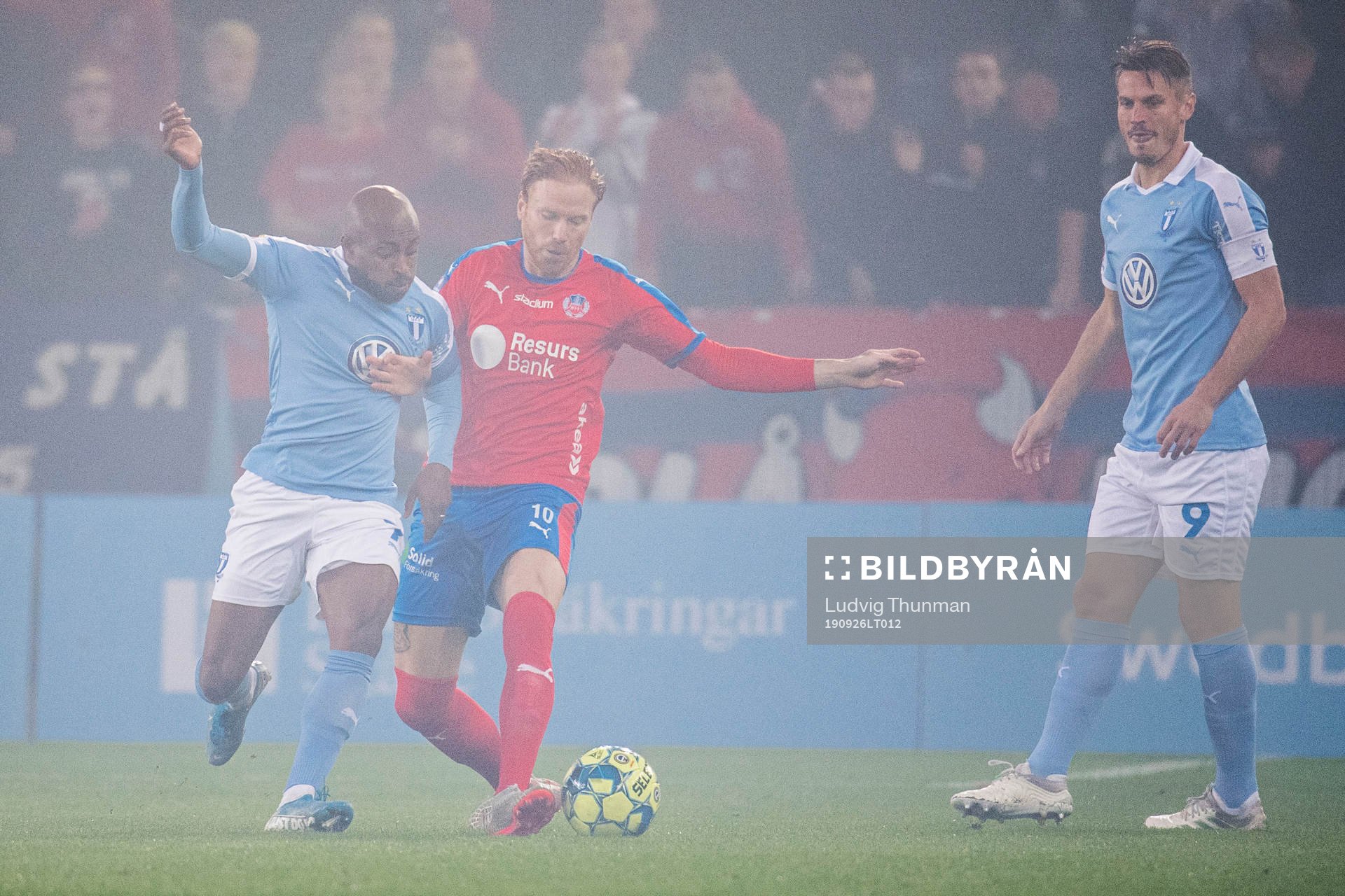 Malmö FFs Fouad Bachirou och Helsingborgs Alexander