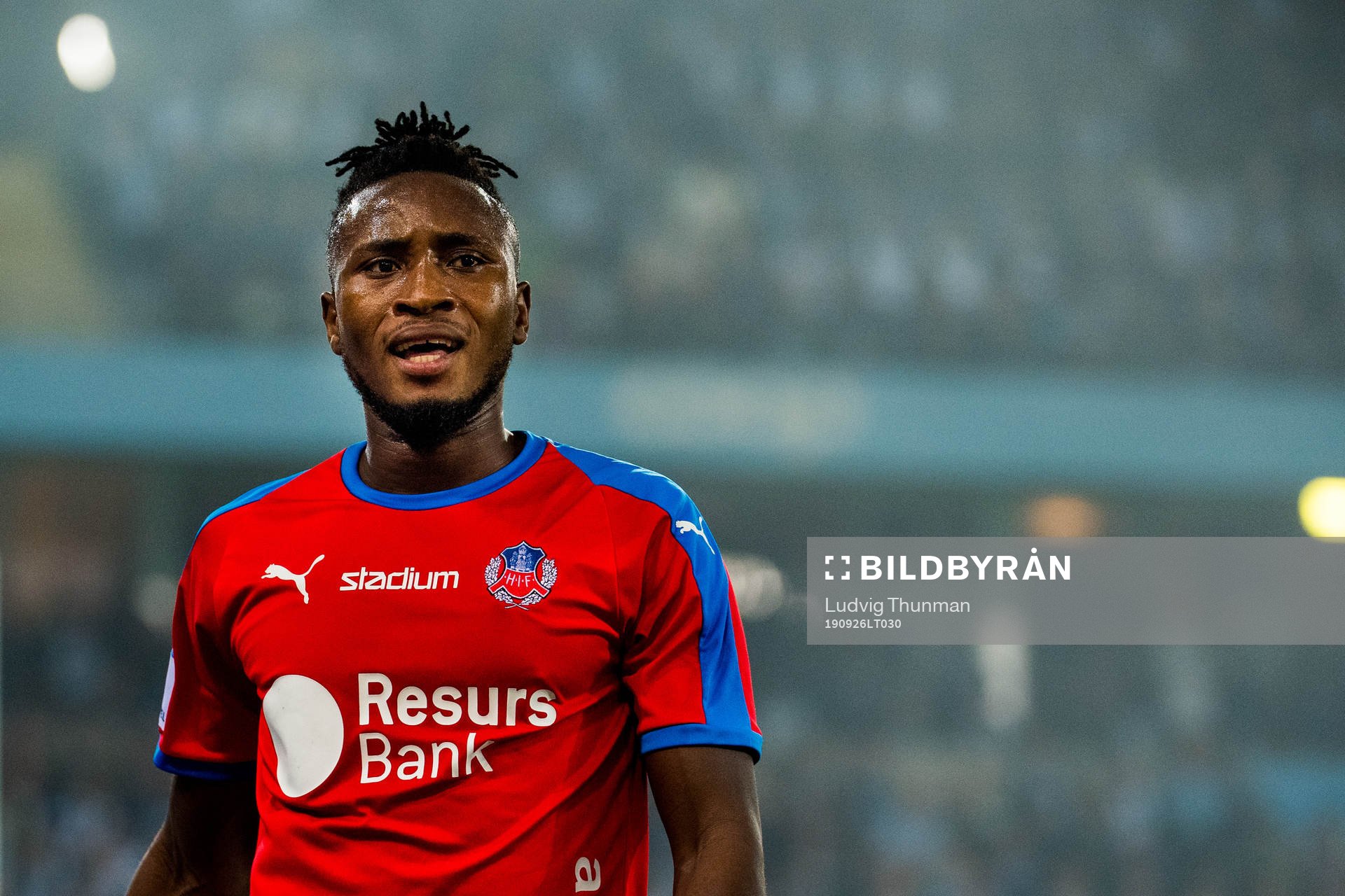 Helsingborgs Mamudu Moro deppar