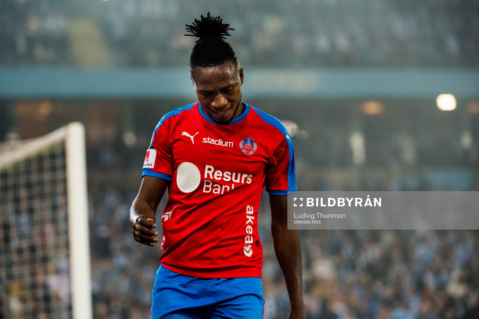 Helsingborgs Mamudu Moro deppar