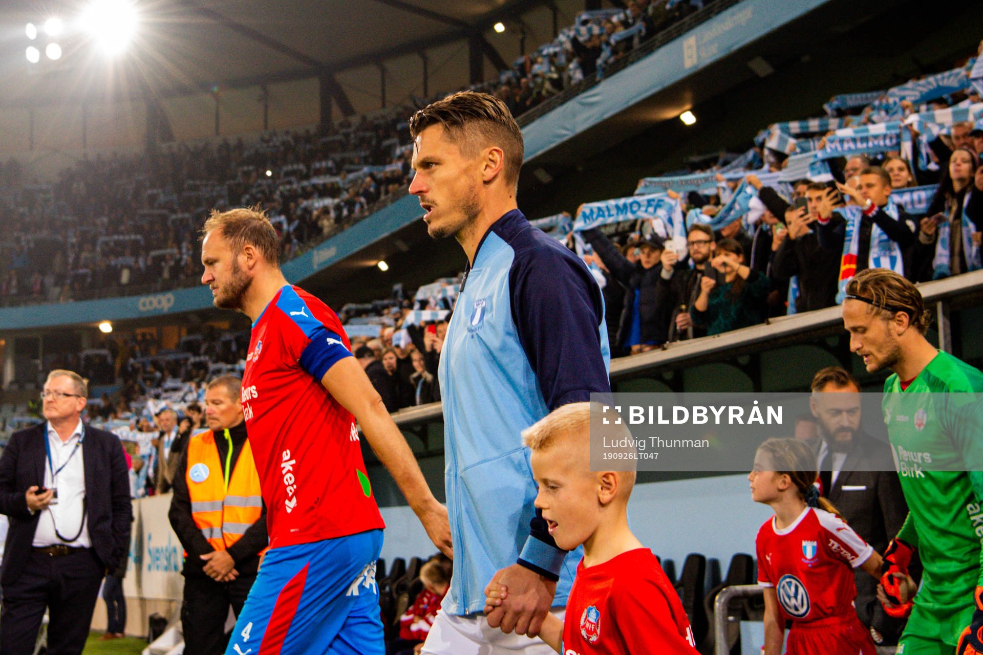 Malmö FFs Markus Rosenberg och Helsingborgs Andreas