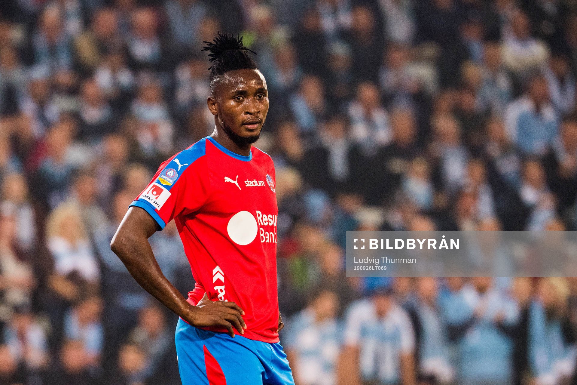 Helsingborgs Mamudu Moro deppar