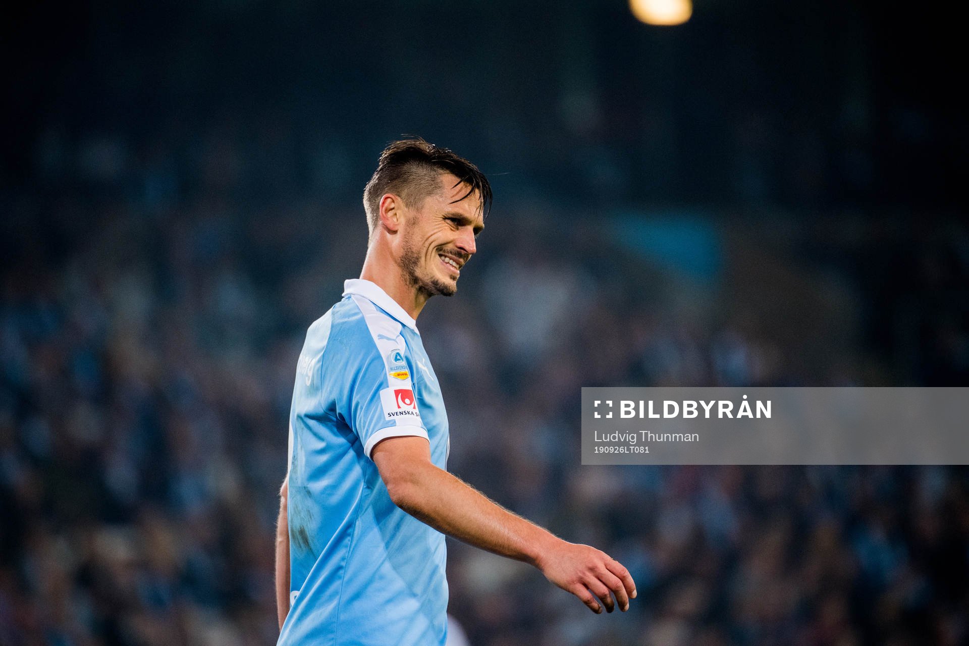 Malmö FFs Markus Rosenberg deppar
