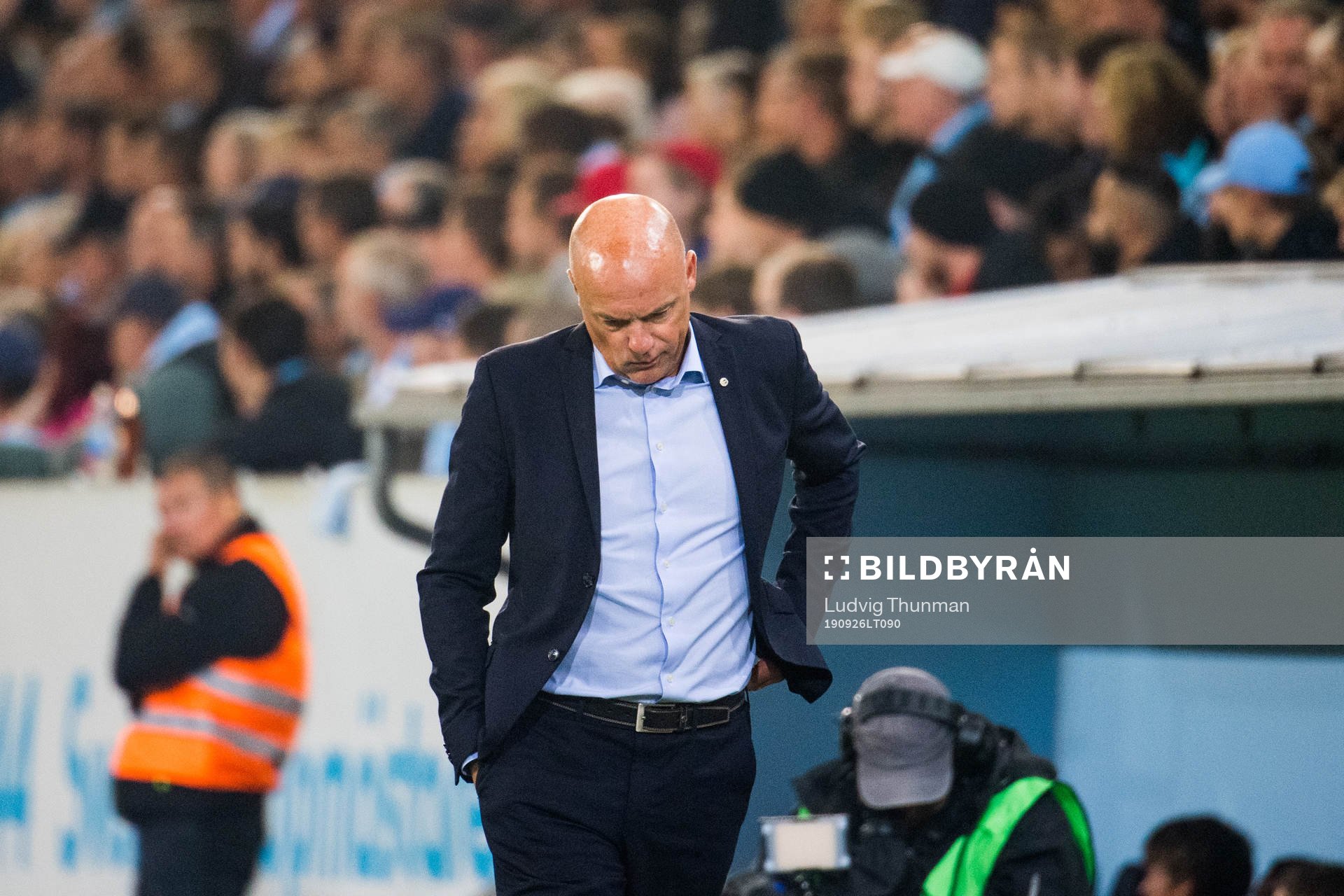 Malmö FFs tränare Uwe Rösler deppar