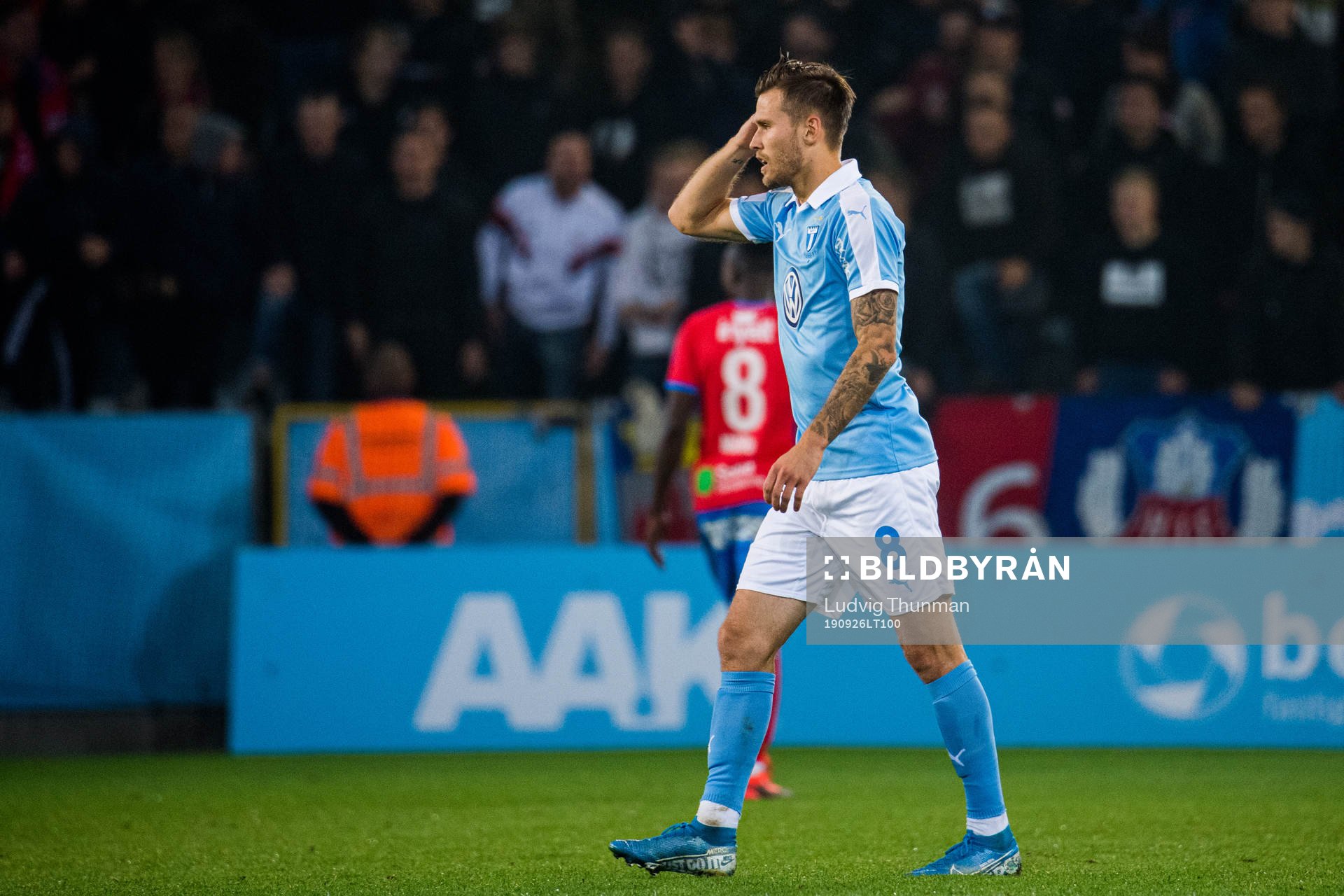 Malmö FFs Arnór Traustason deppar