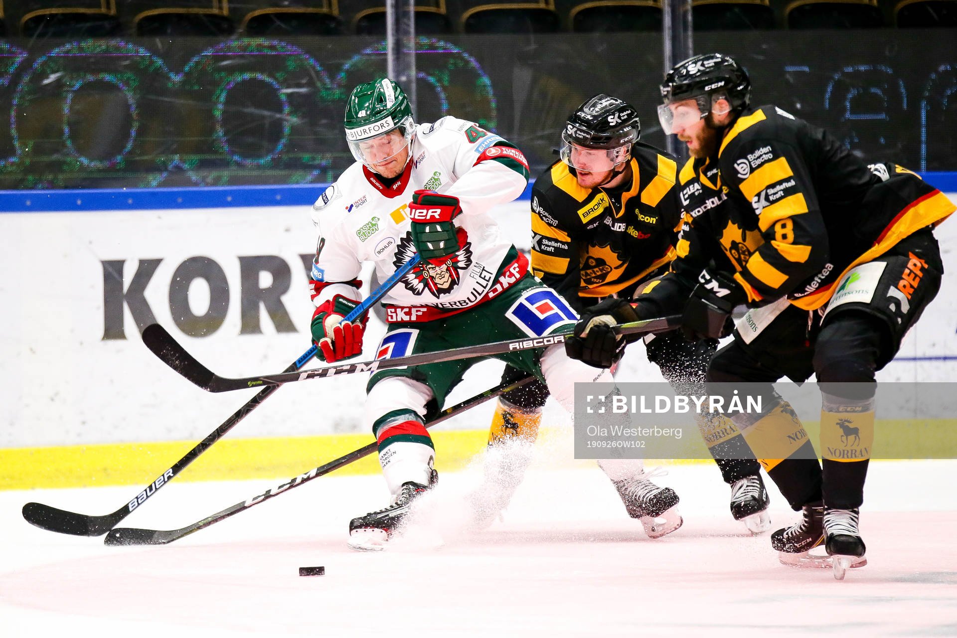 Skellefteås Niclas Burström och Petter Granberg