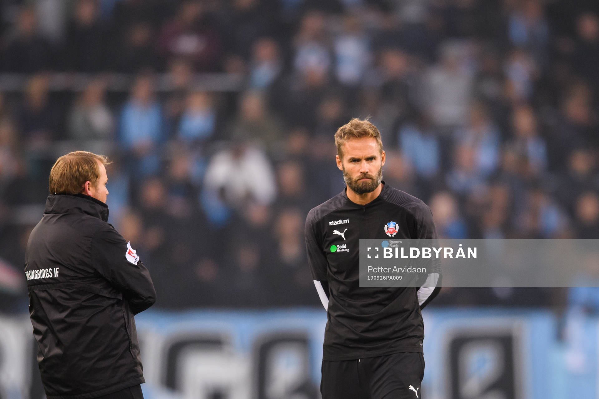 Helsingborgs tränare Olof Mellberg