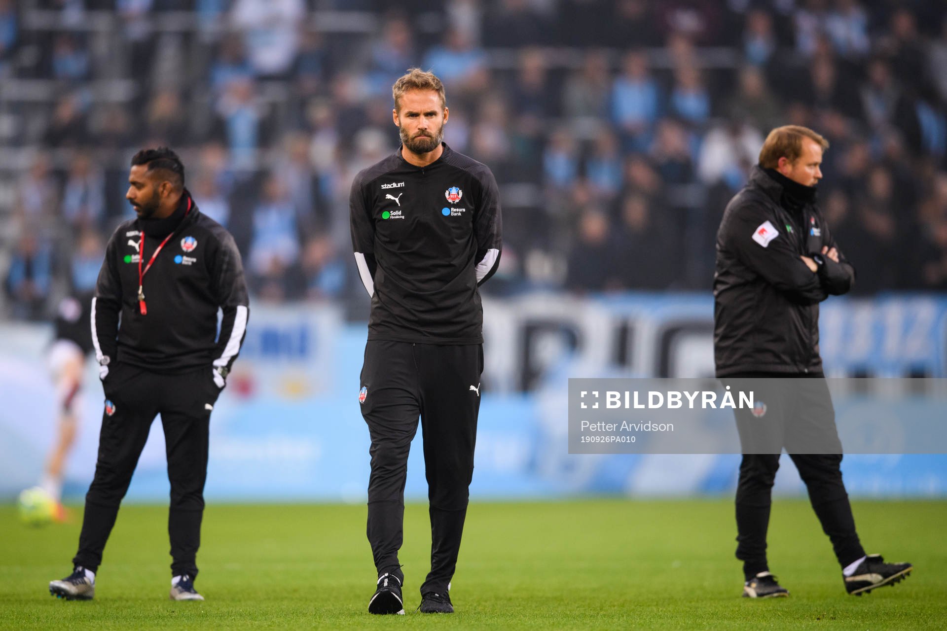Helsingborgs tränare Olof Mellberg