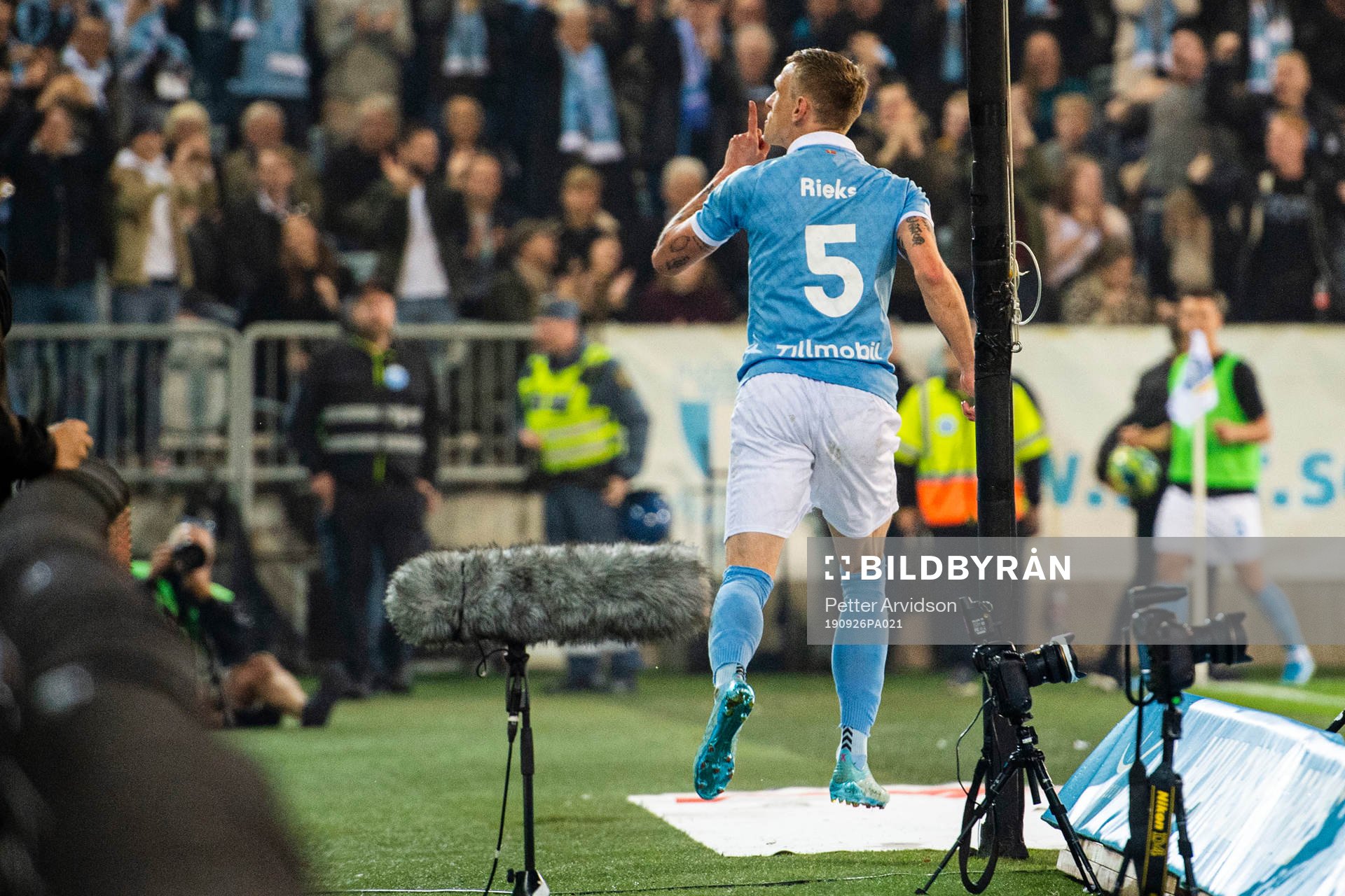 Malmö FFs Sören Rieks jublar