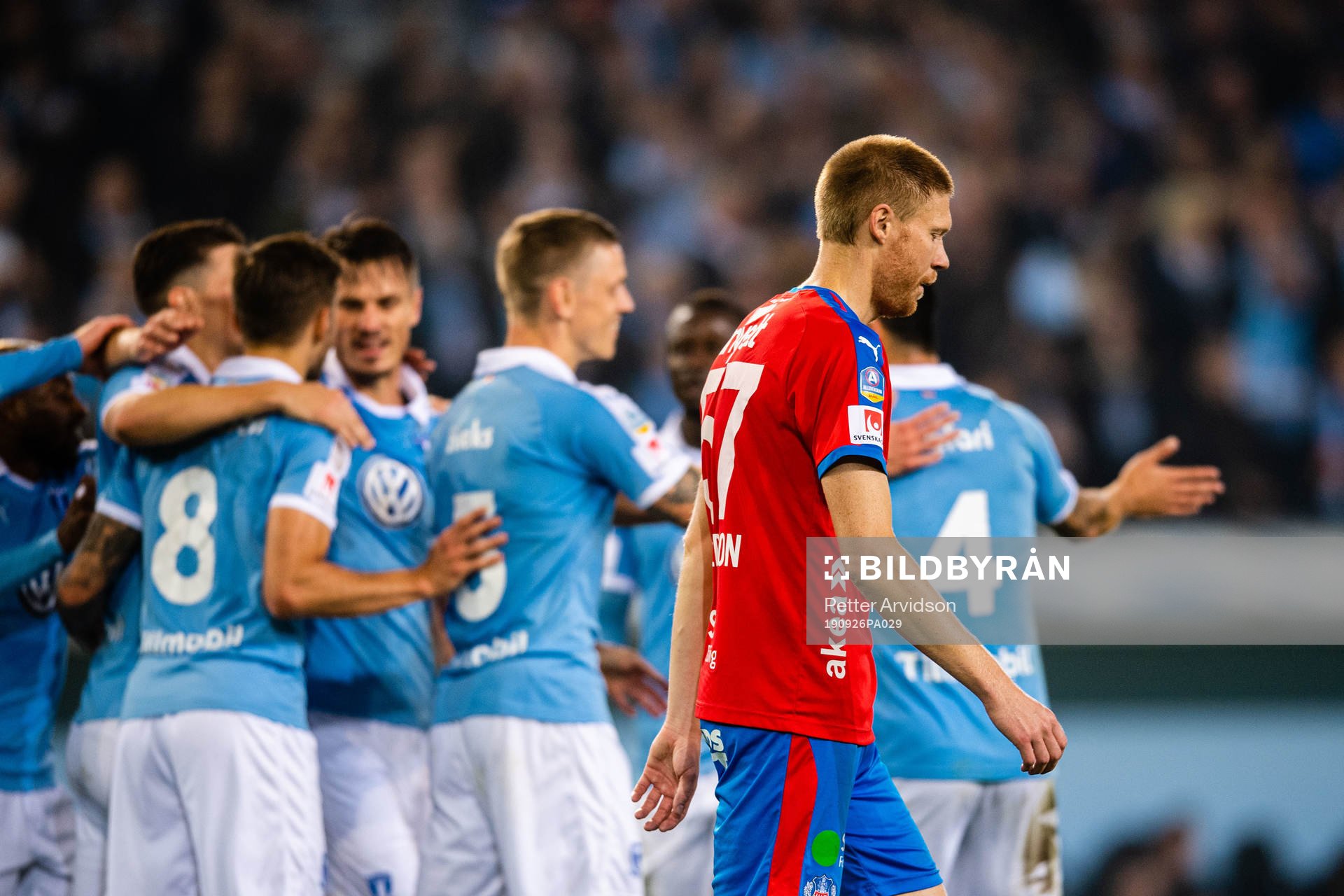 Helsingborgs Markus Holgersson deppar