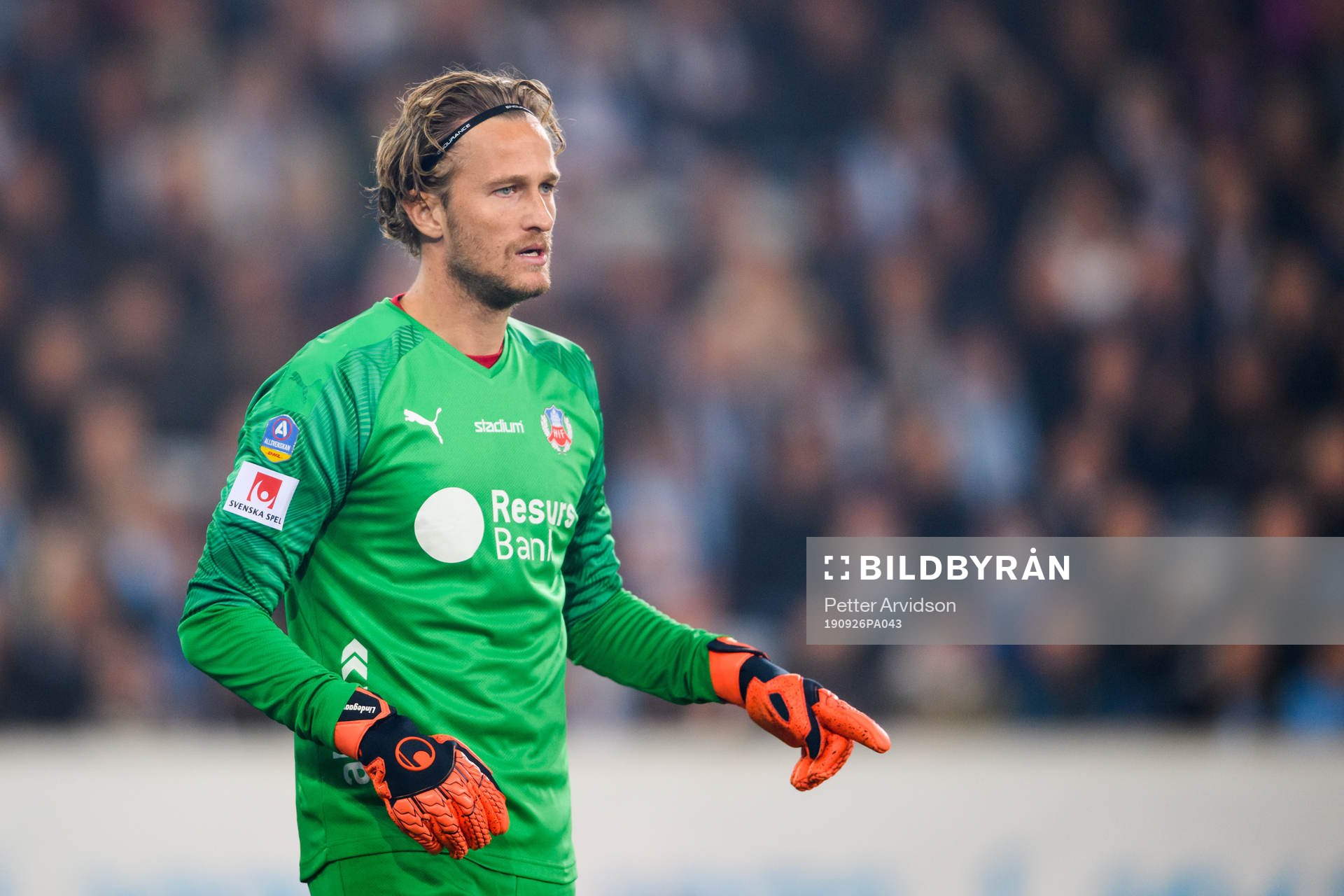 Helsingborgs målvakt Anders Lindegaard