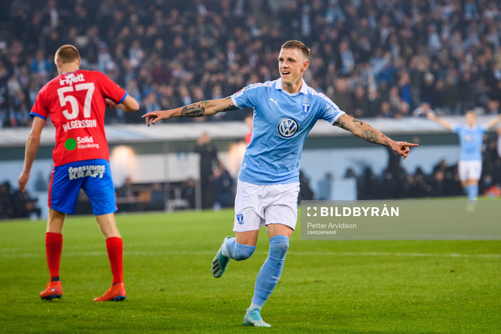 Malmö FFs Sören Rieks jublar