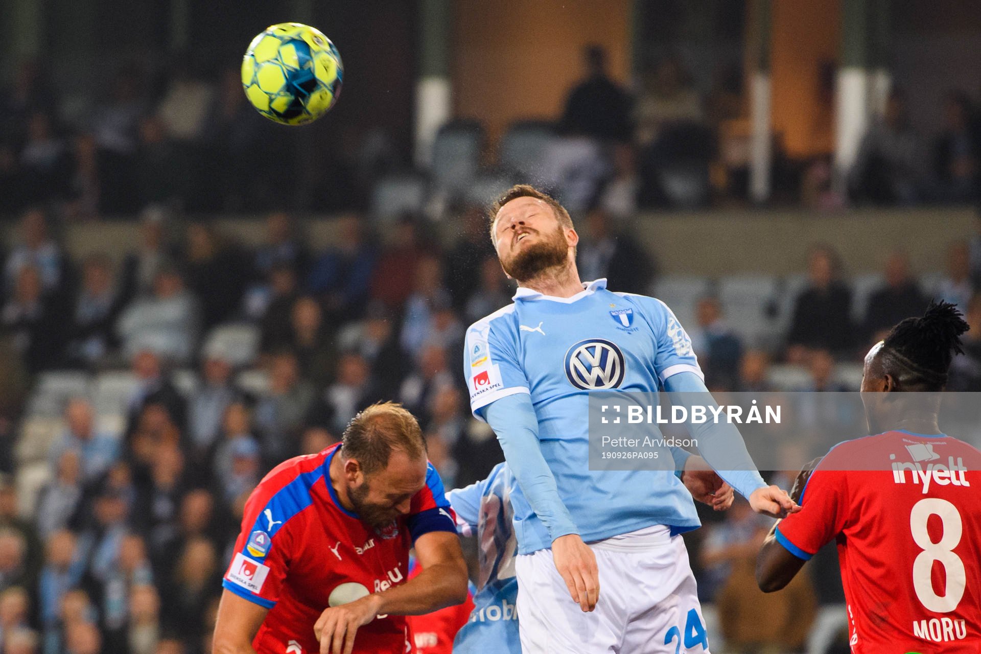 Malmö FFs Lasse Nielsen och Helsingborgs Andreas Granqvist
