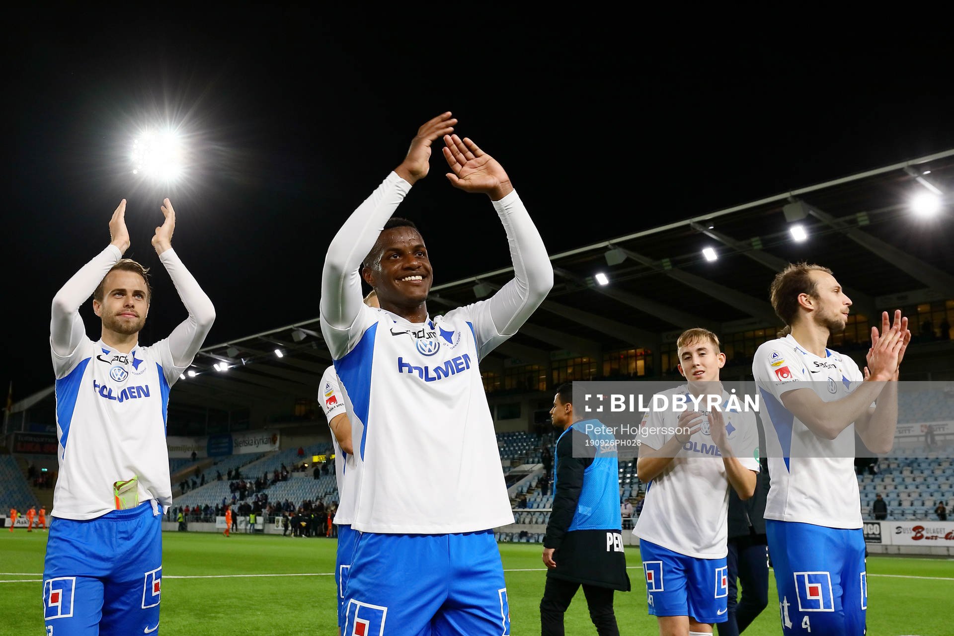 IFK Norrköpings Andreas Blomqvist , Manasse Kusu, Ísak