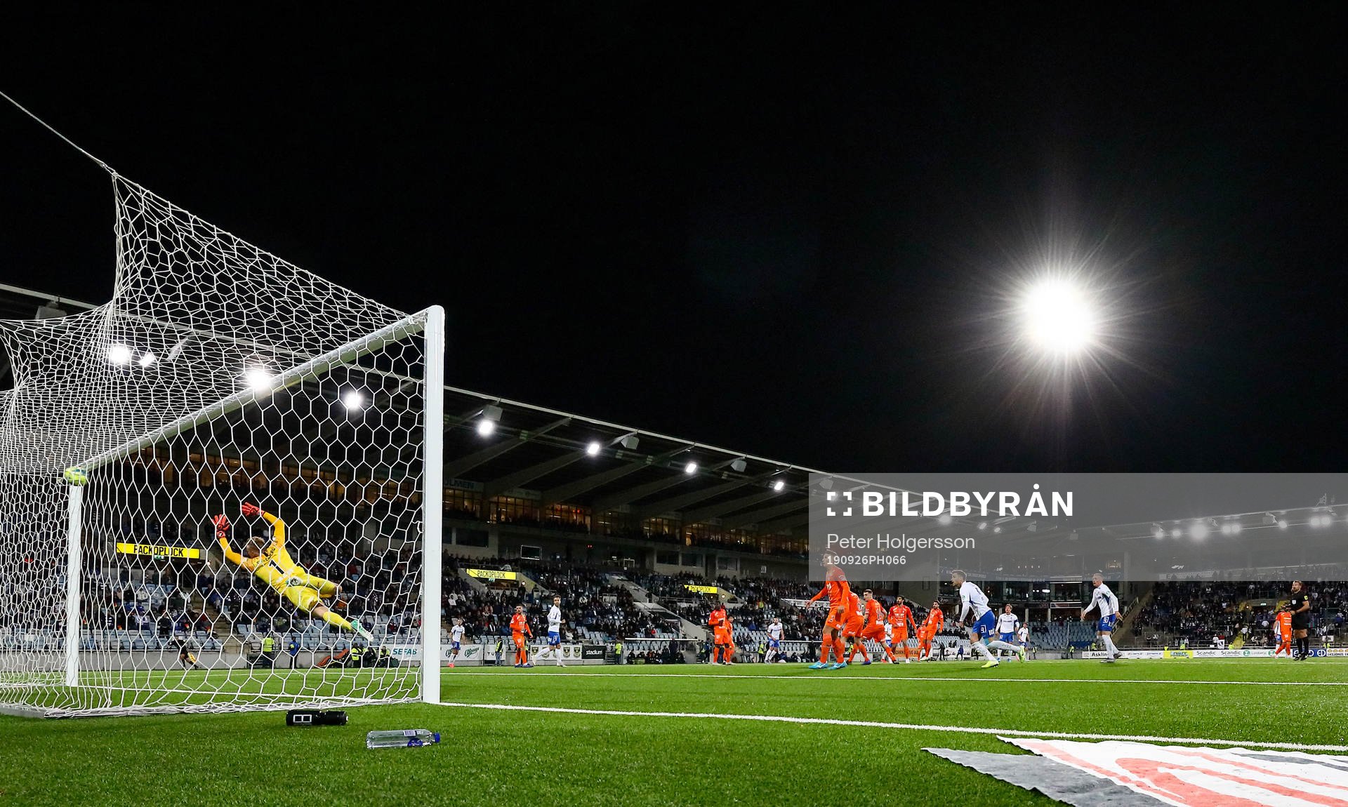 Mål 3-0 av IFK Norrköpings Alexander Fransson förbi AFC