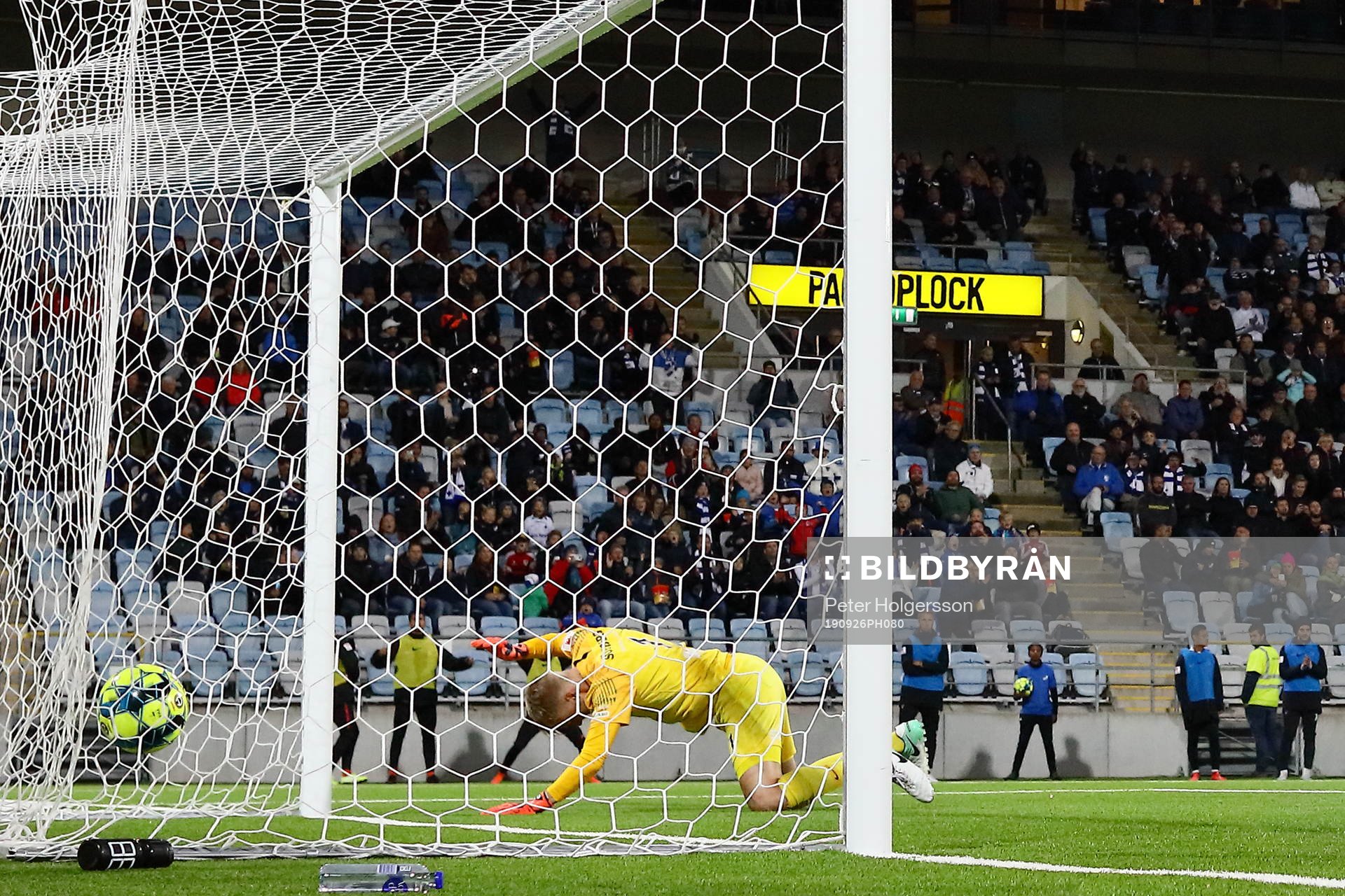 under fotbollsmatchen i Allsvenskan mellan IFK Norrköping