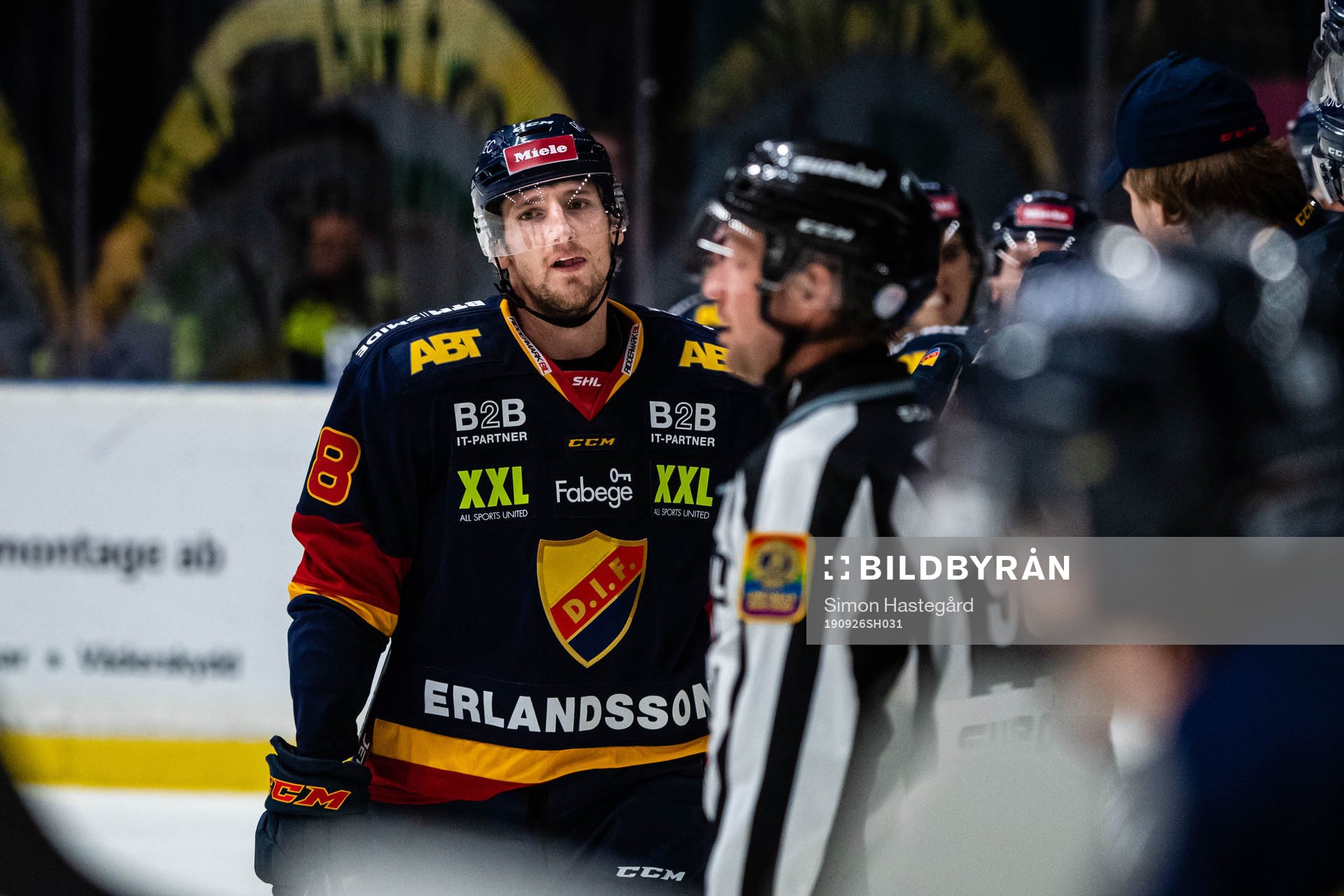 Djurgårdens Anton Hedman jublar