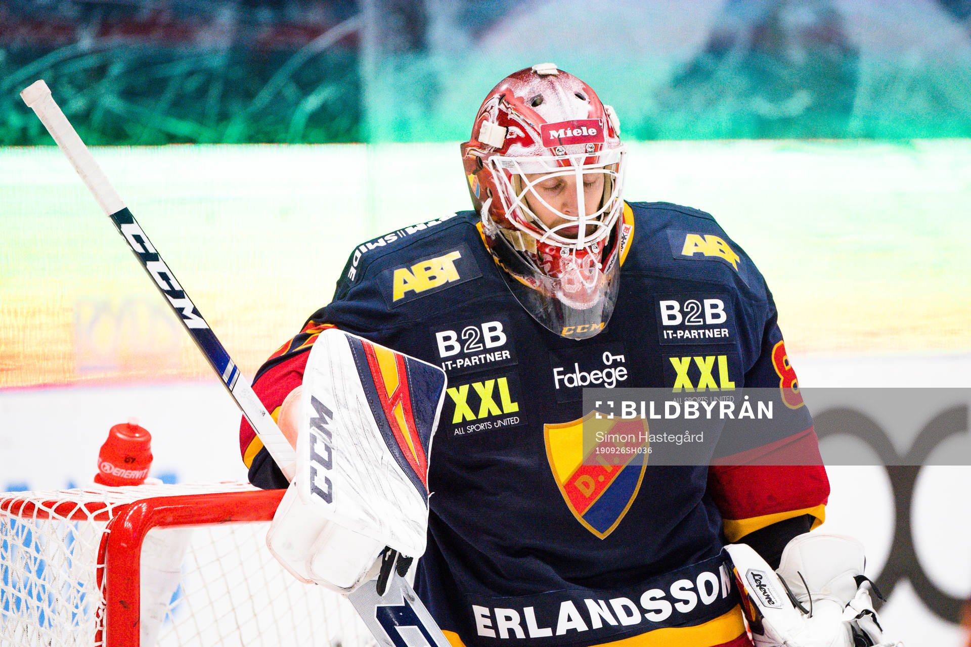 Djurgårdens målvakt Niklas Svedberg