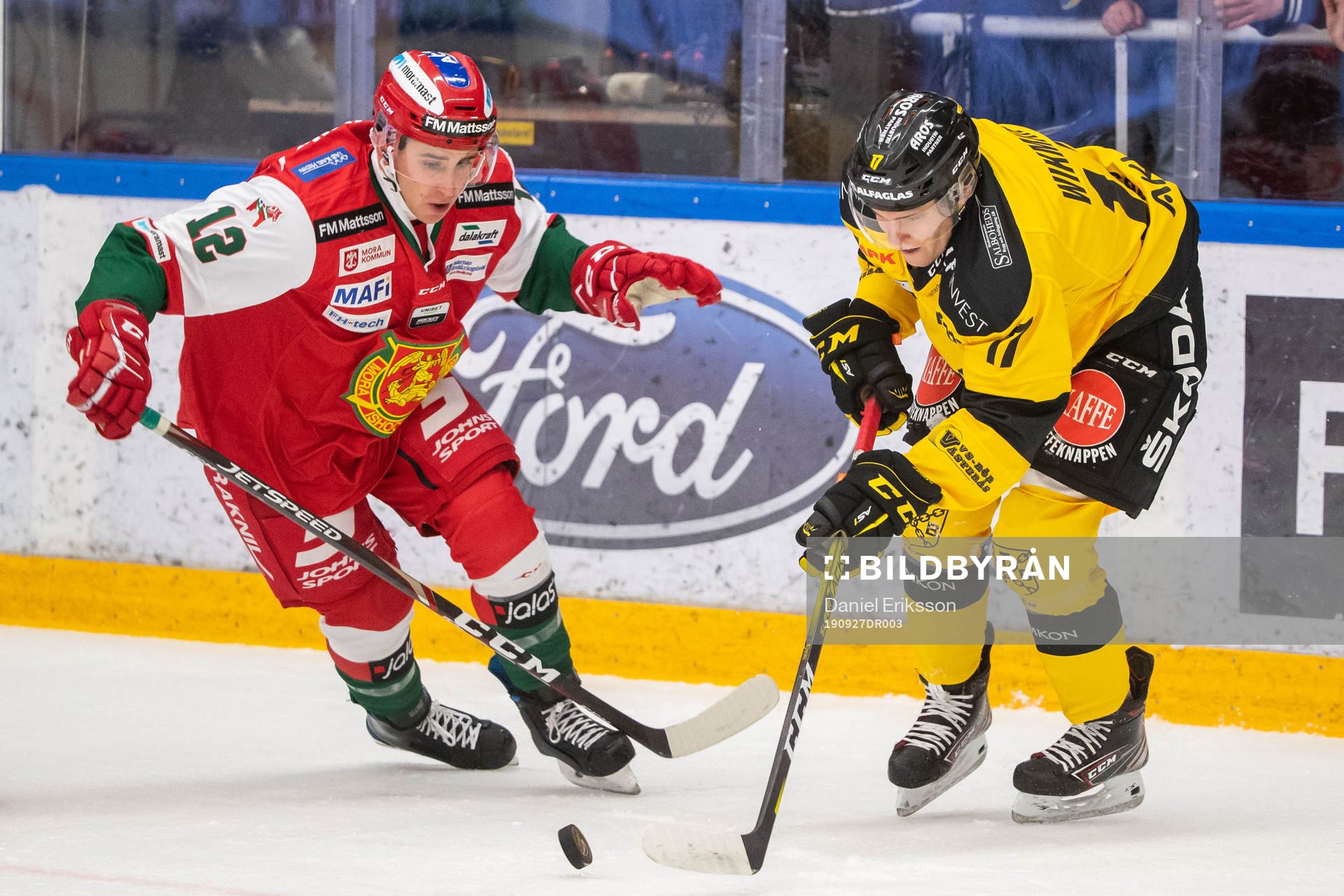 Moras Kevin Gagné och Västerås William Wikman
