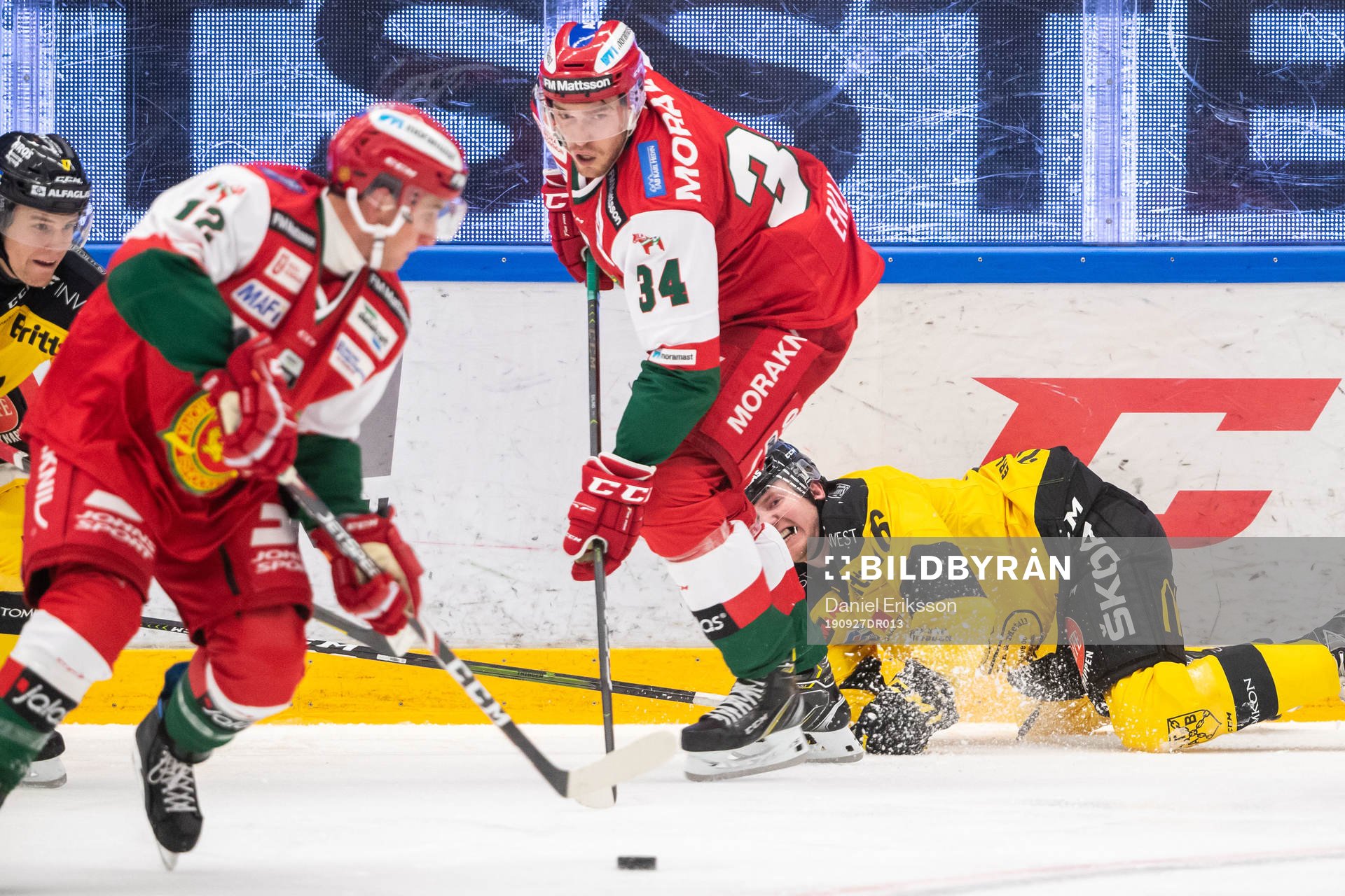 Moras Oscar Eklind och Västerås Jerome Gauthier Leduc