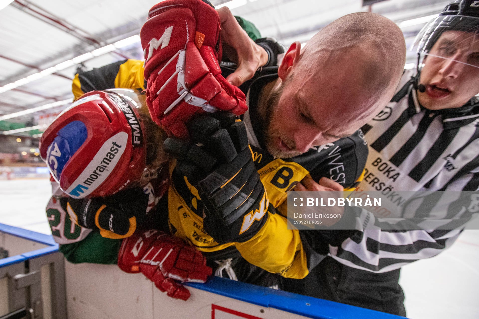 Västerås Morgan Hassel och Moras Nils Carnbäck