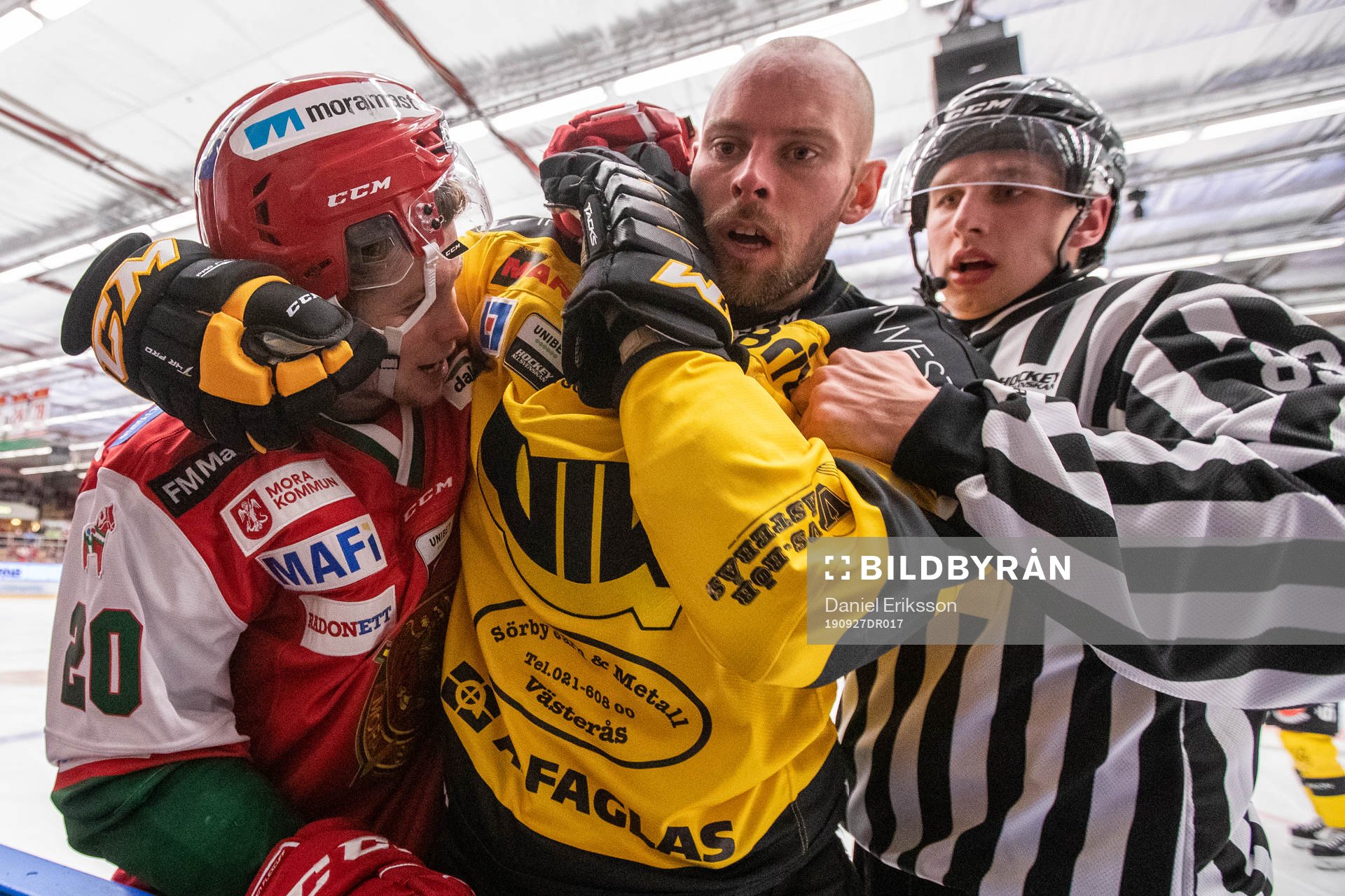 Västerås Morgan Hassel och Moras Nils Carnbäck
