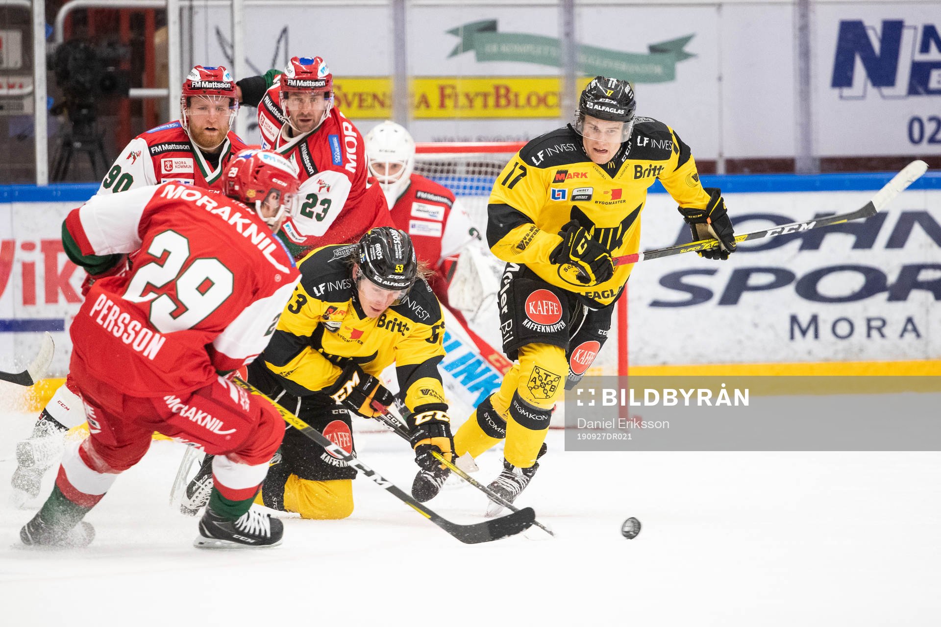 Moras Johan Persson och Västerås Anthon Eriksson och