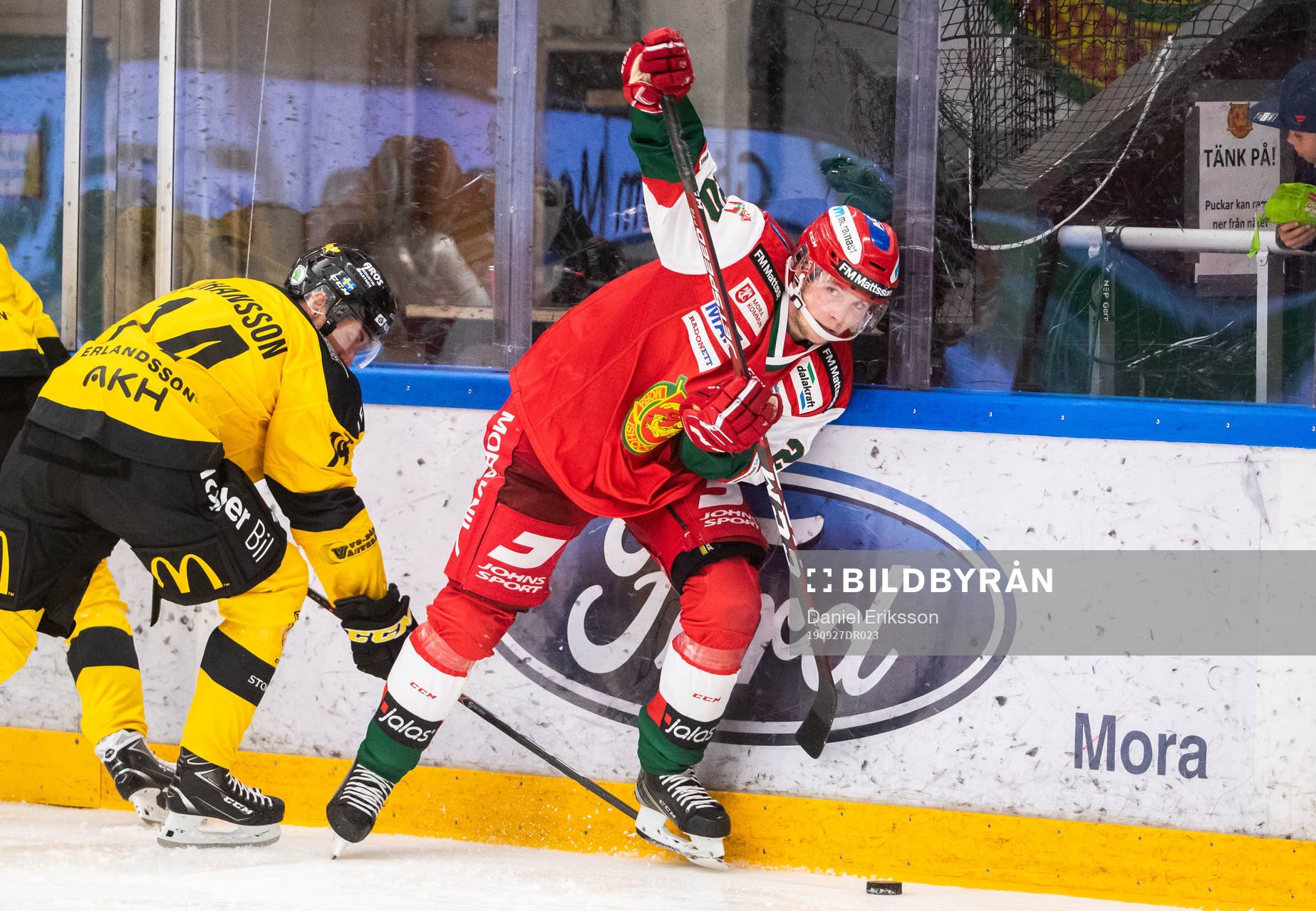 Västerås Jesper Johansson och Moras Nils Carnbäck