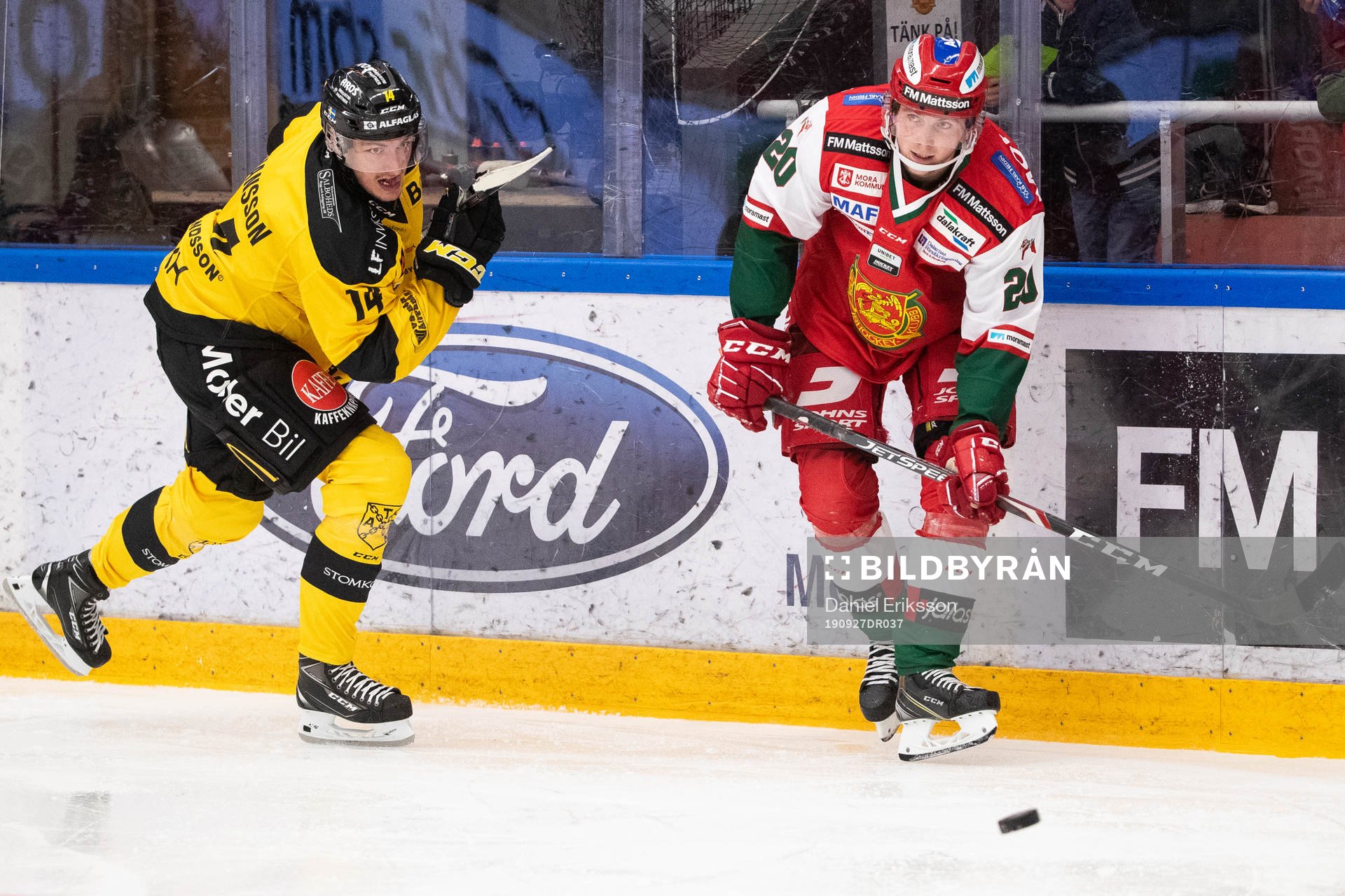 Västerås Mattias Kalin och Moras Nils Carnbäck