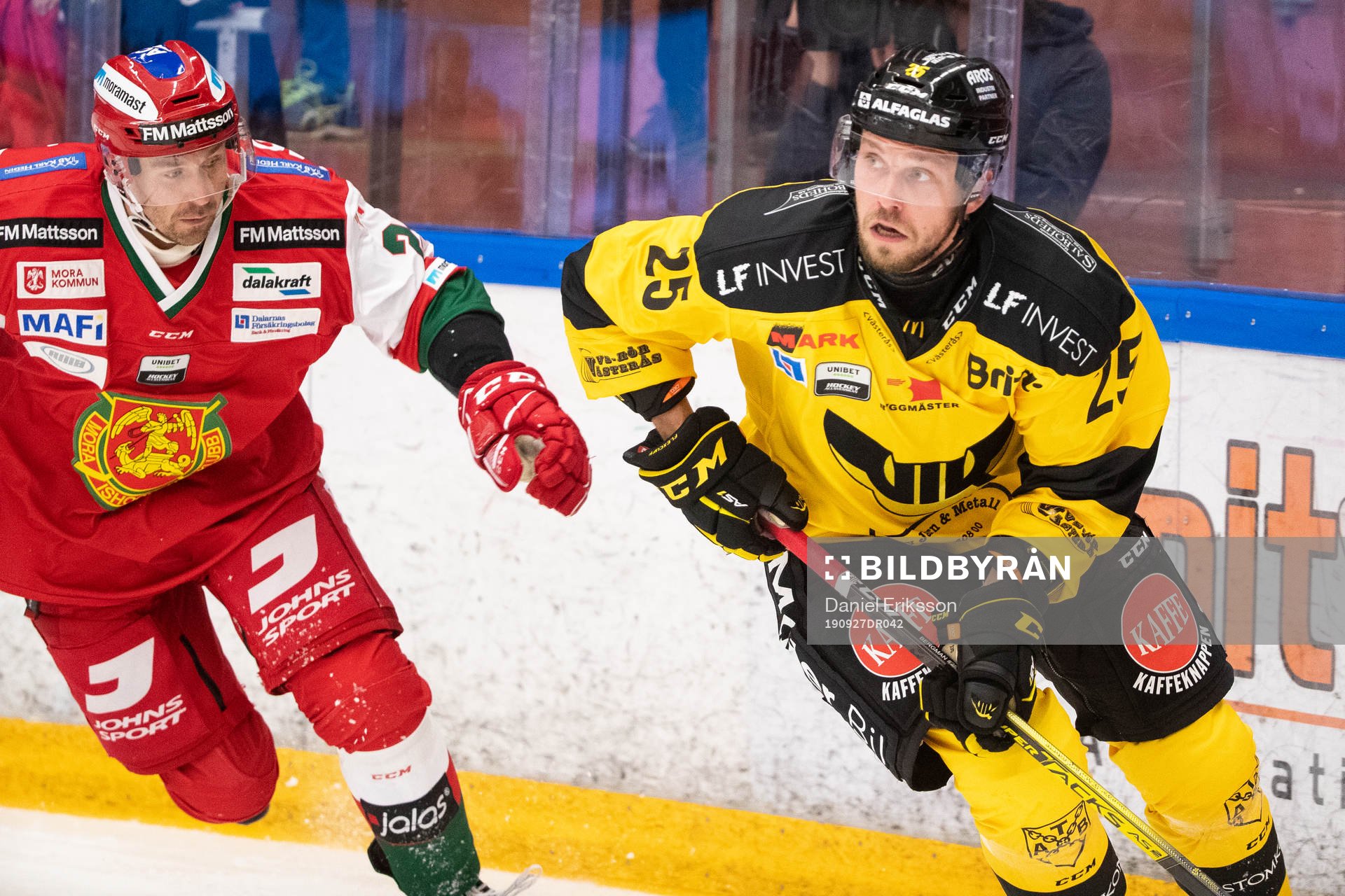 Moras Tomas Skogs och Västerås Marcus Bergman