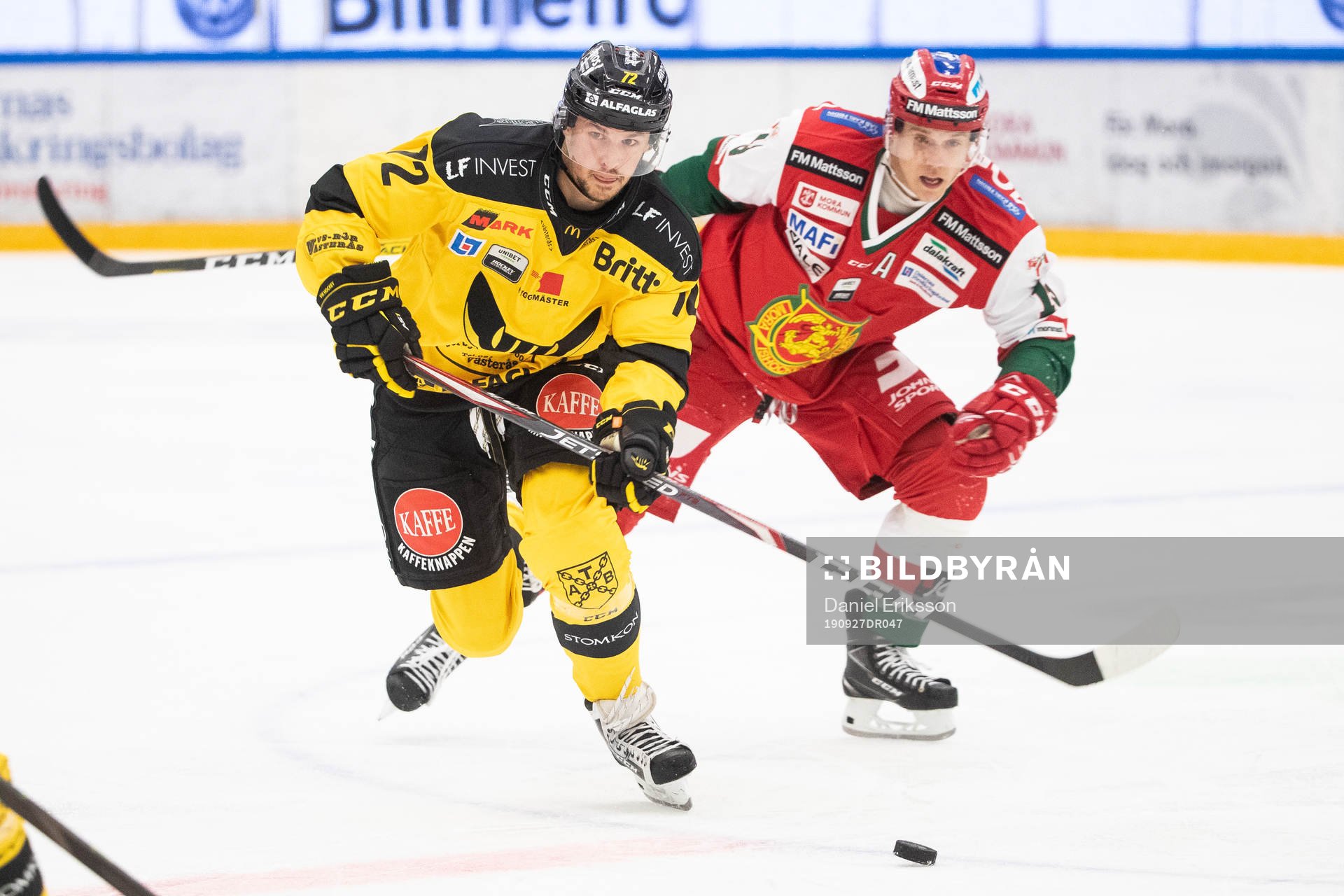Västerås Viktor Hertzberg och Moras Emil Bejmo