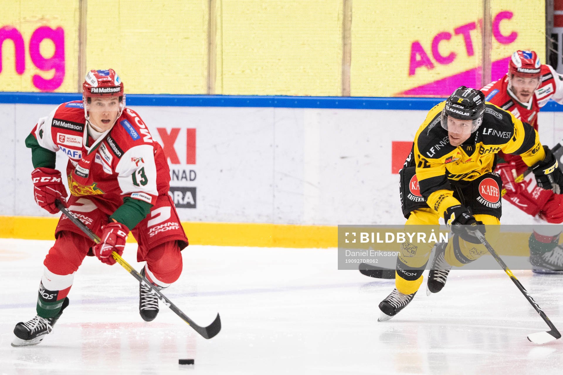 Moras Emil Bejmo och Västerås Fredrik Johansson