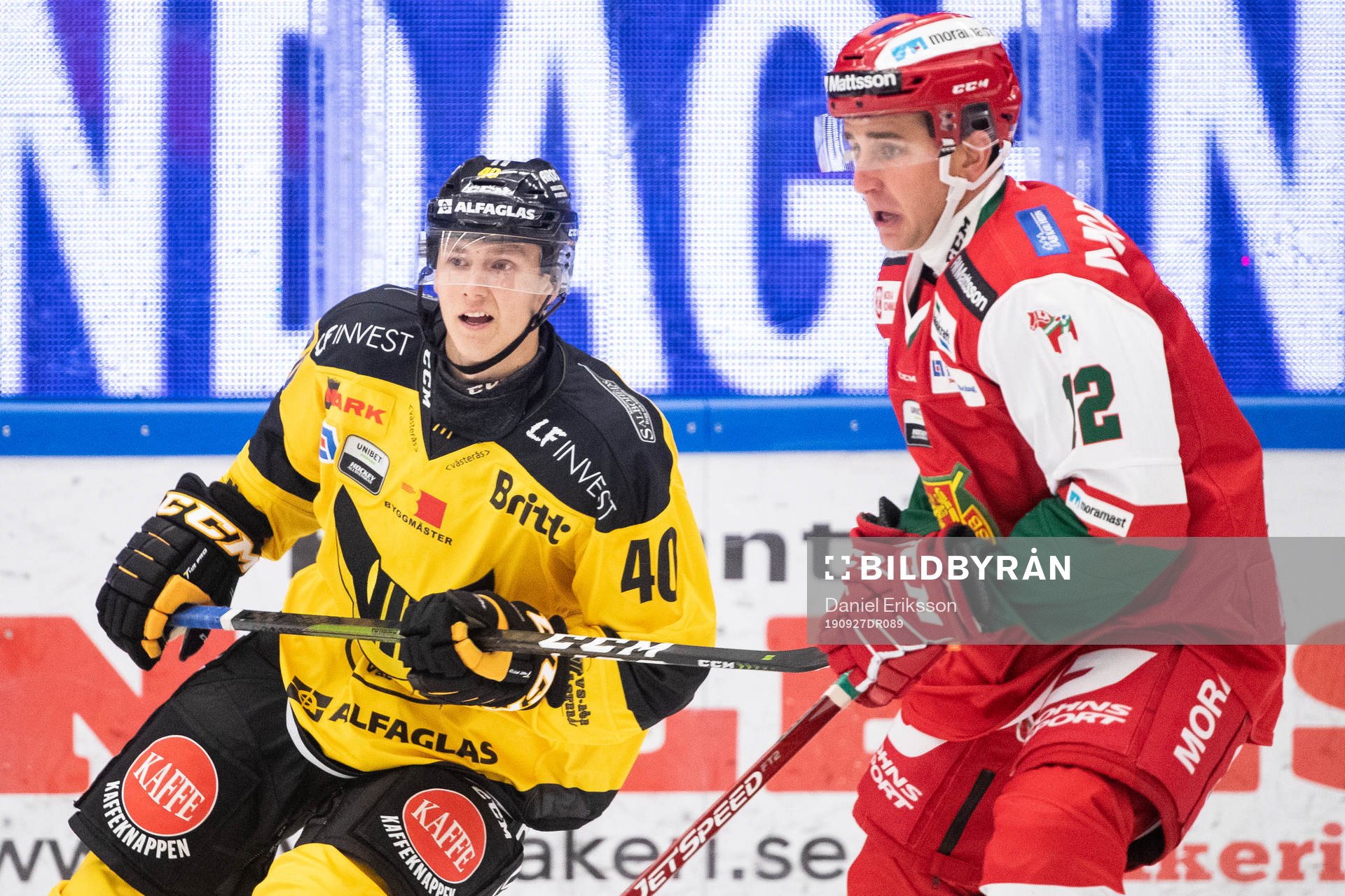 Västerås Isac Skedung och Moras David Goodwin