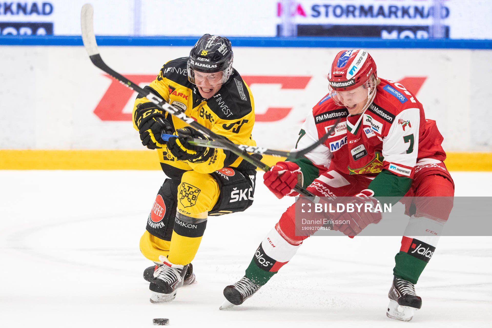 Västerås Gustav Lindberg och Moras Jonathan Granström