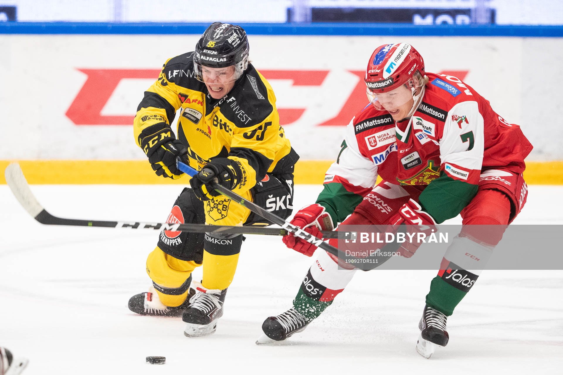 Västerås Gustav Lindberg och Moras Jonathan Granström