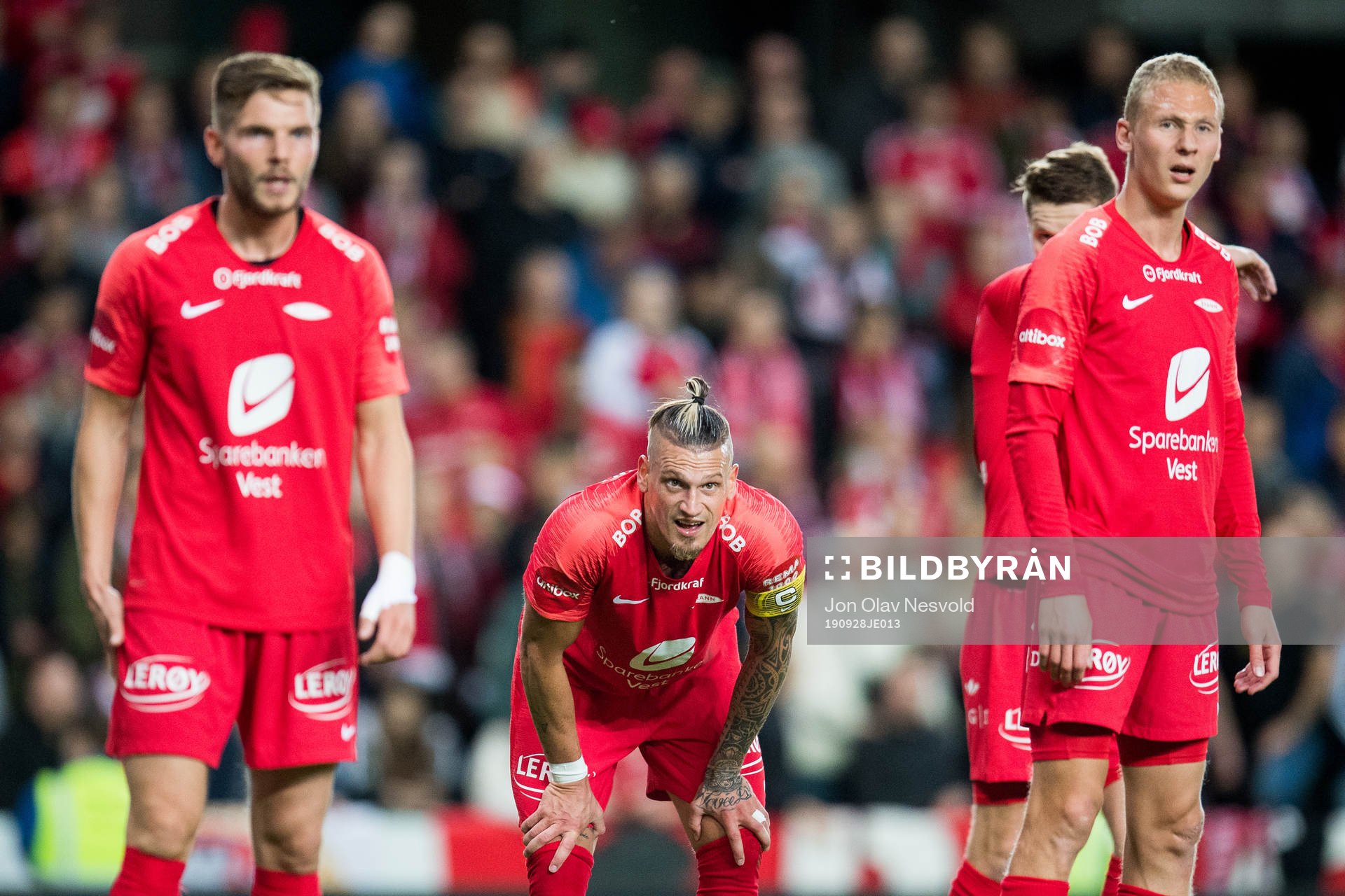 Vito Wormgoor of Brann looks dejected