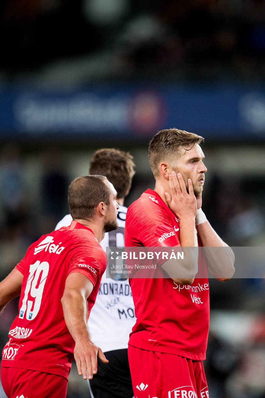 Gilli Rólantsson of Brann reacts