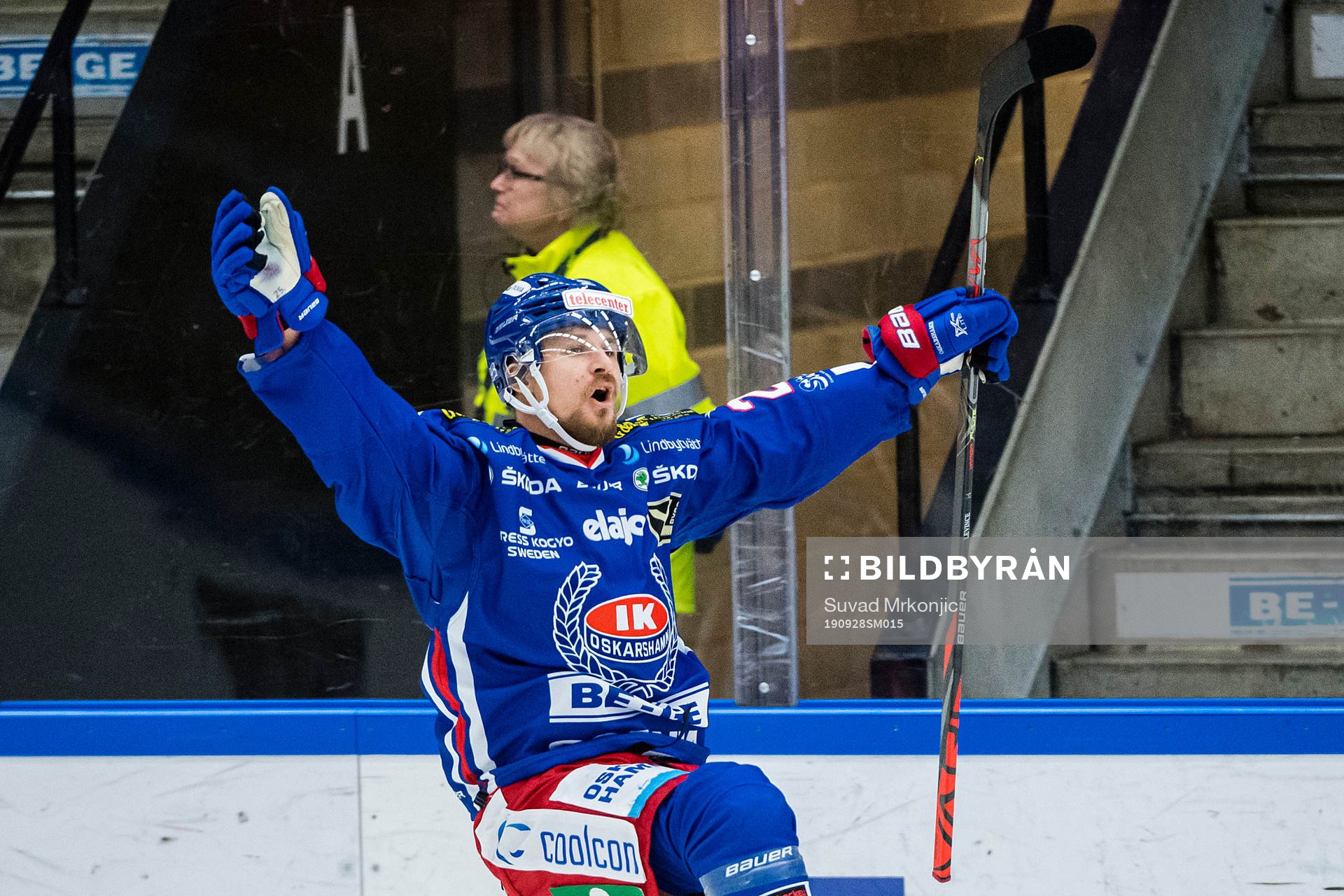Oskarshamns Johannes Salmonsson jublar