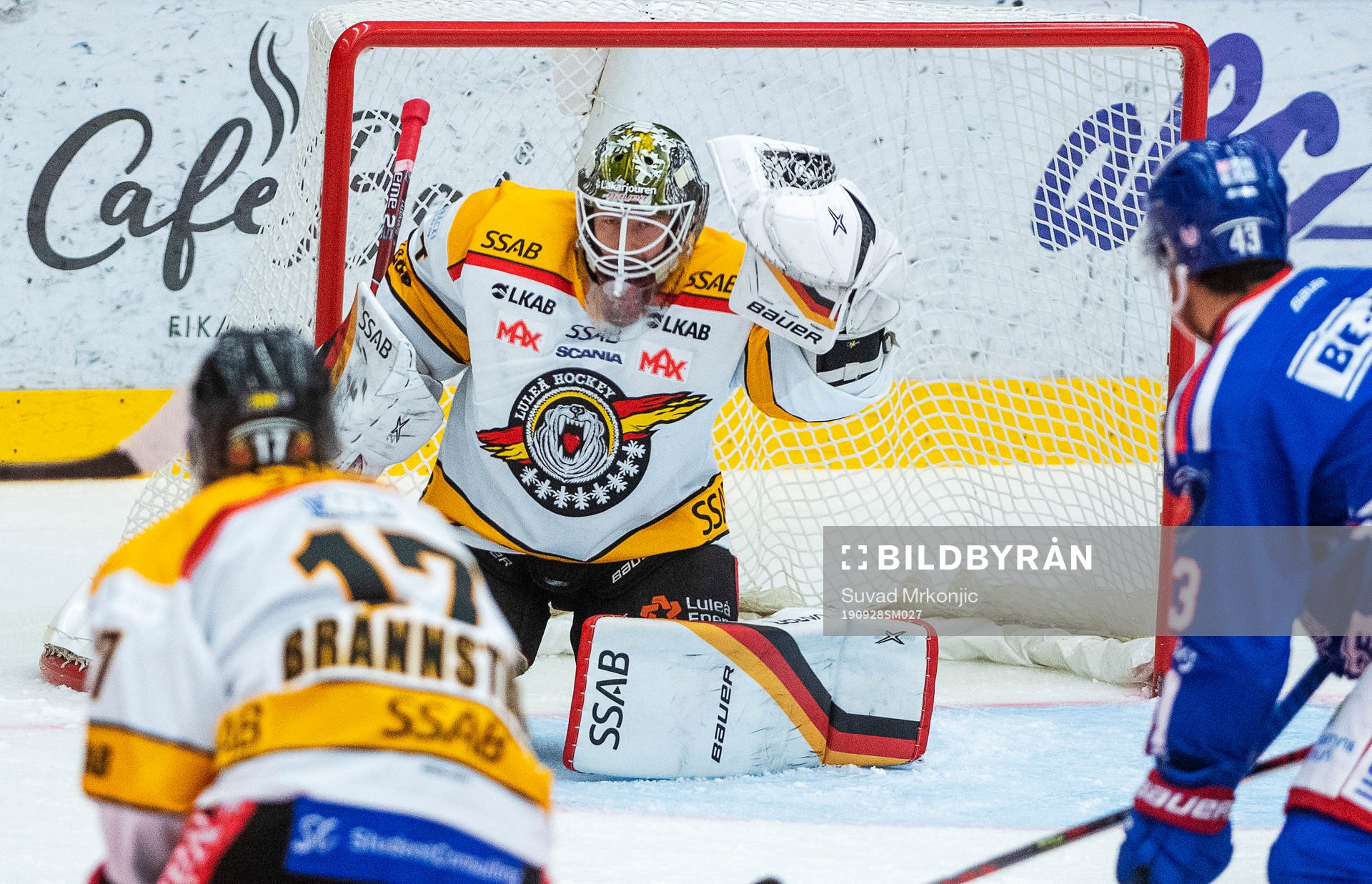 Luleås målvakt Joel Lassinantti