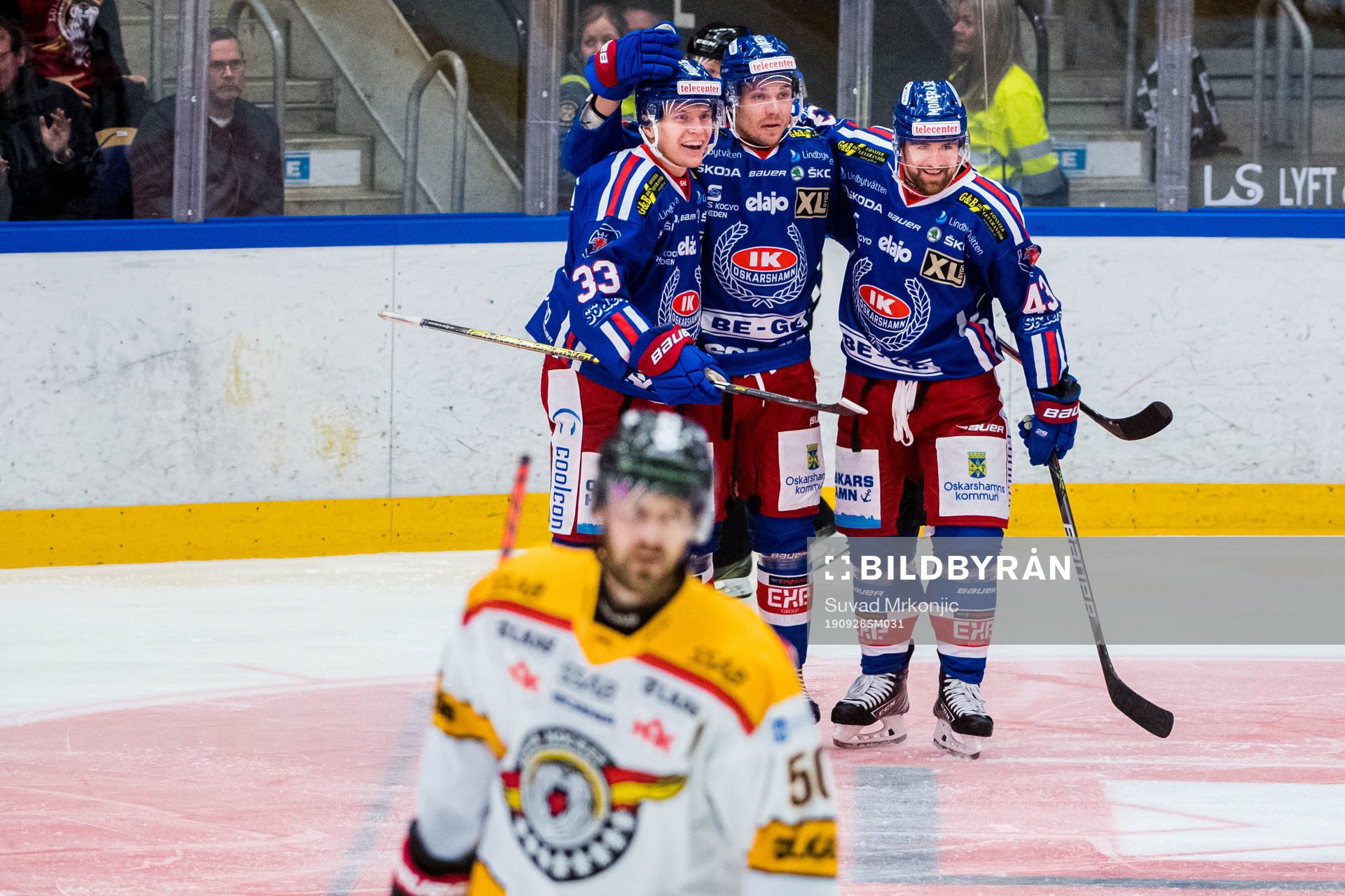 Oskarshamns Filiph Engsund jublar