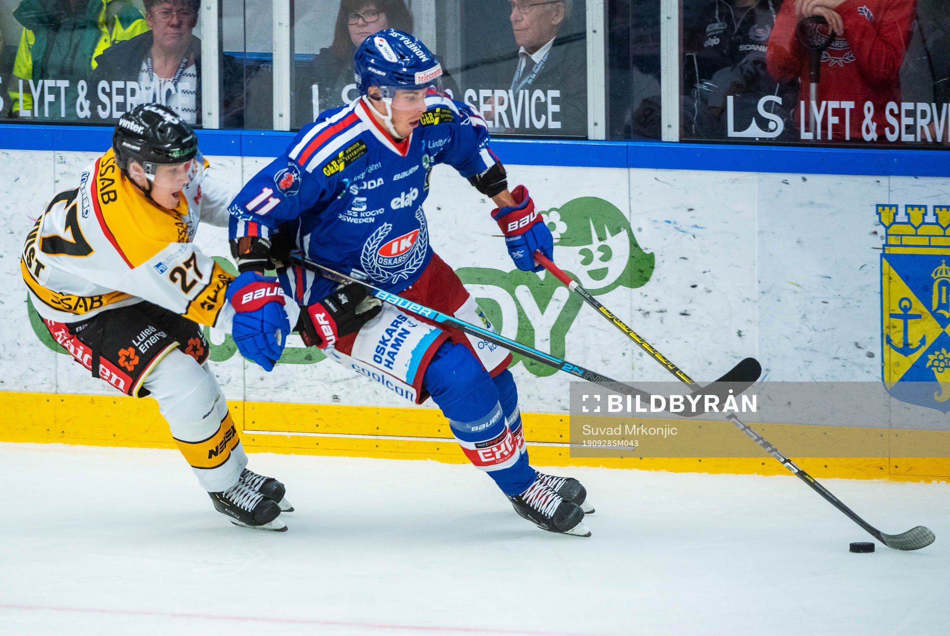 Oskarshamns Joakim Thelin och Luleås Nils Lundkvist