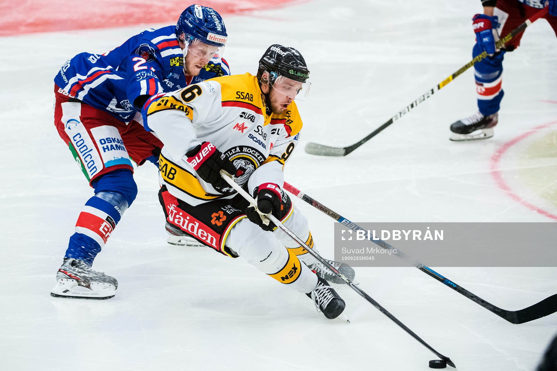 Oskarshamns Henrik Nilsson och Luleås Robin Kovacs