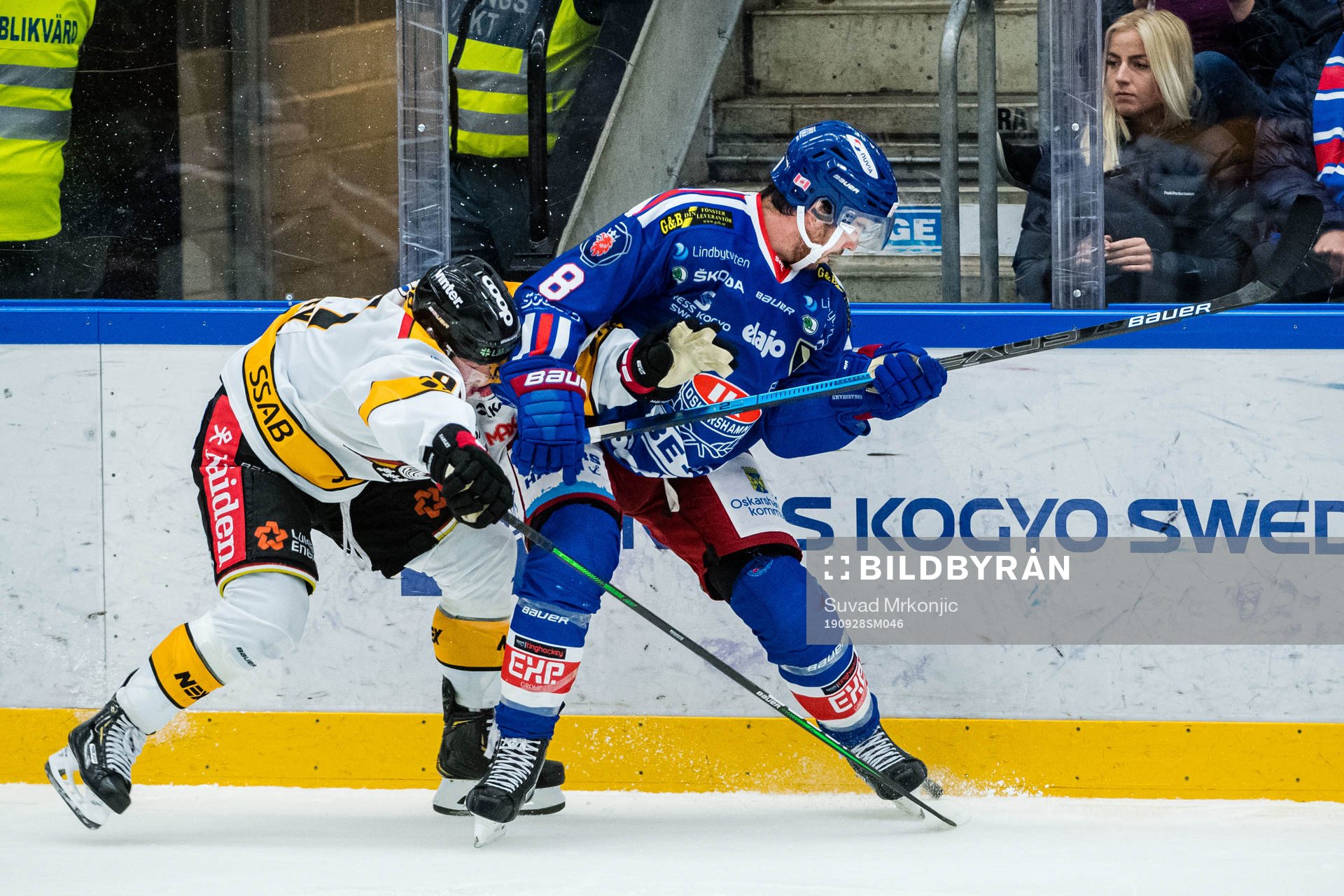 Luleås Austin Farley och Oskarshamns Simon Després