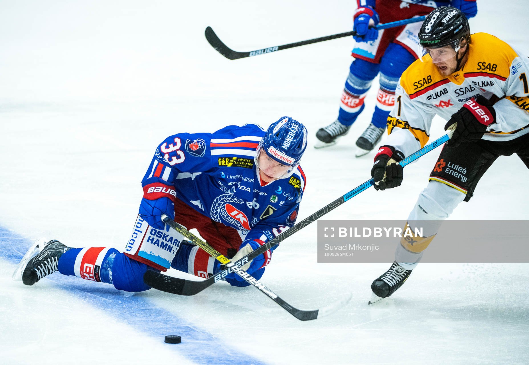 Oskarshamns Filiph Engsund och Luleås Petter Emanuelsson